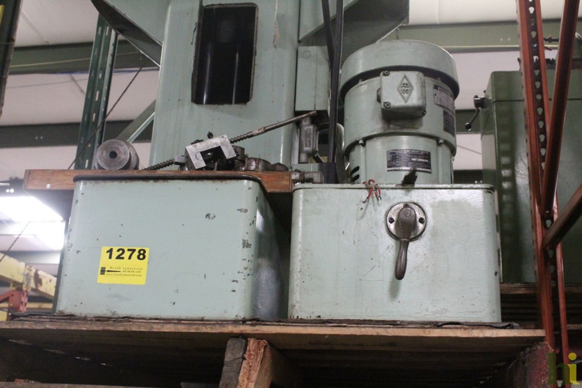 PIONEER MODEL VM215-4, VERTICAL BROACHING MACHINE S/N A-1303 - Image 5 of 5