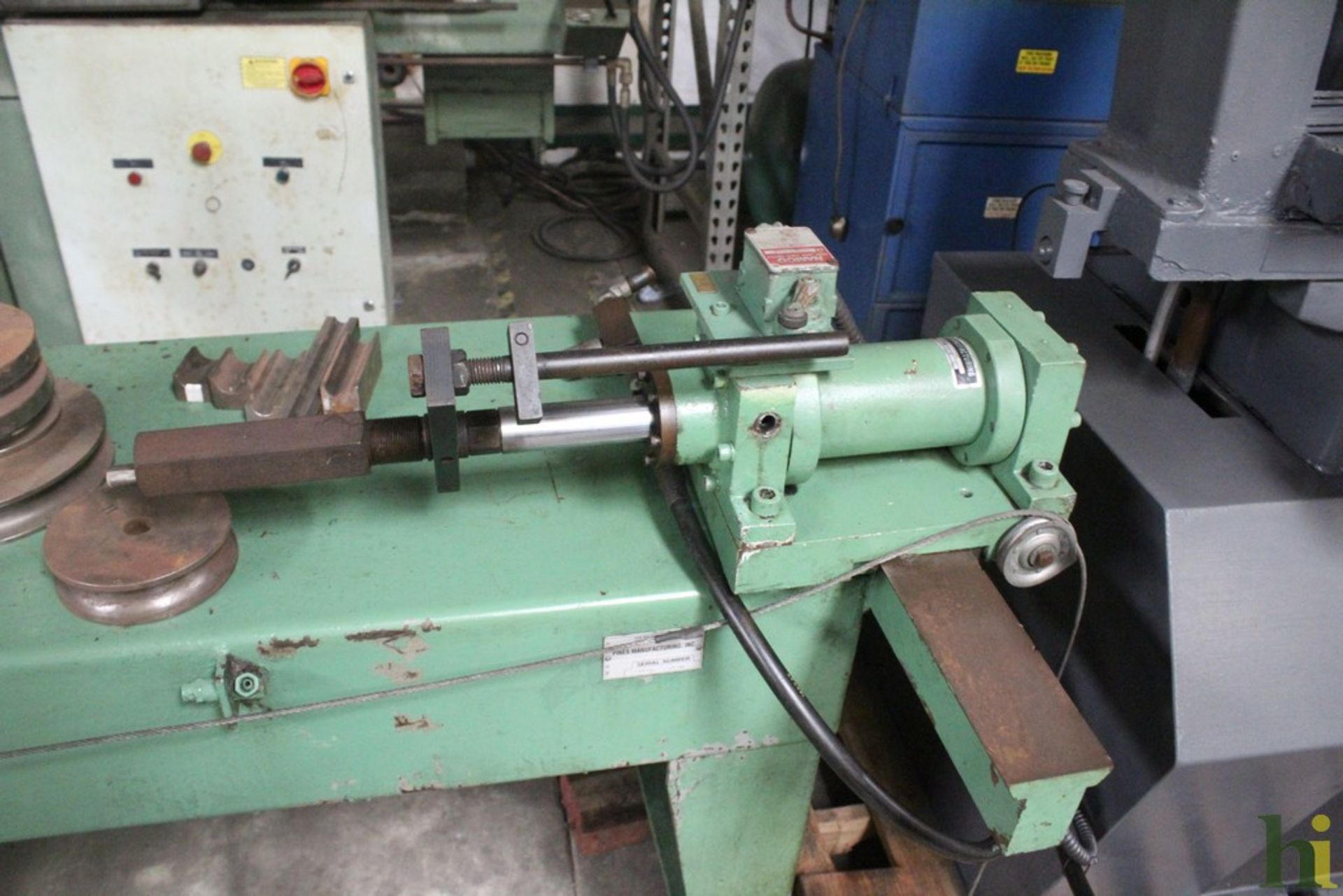 PINES NO. 2 HYDRAULIC TUBE BENDER WITH DIES - Image 5 of 8