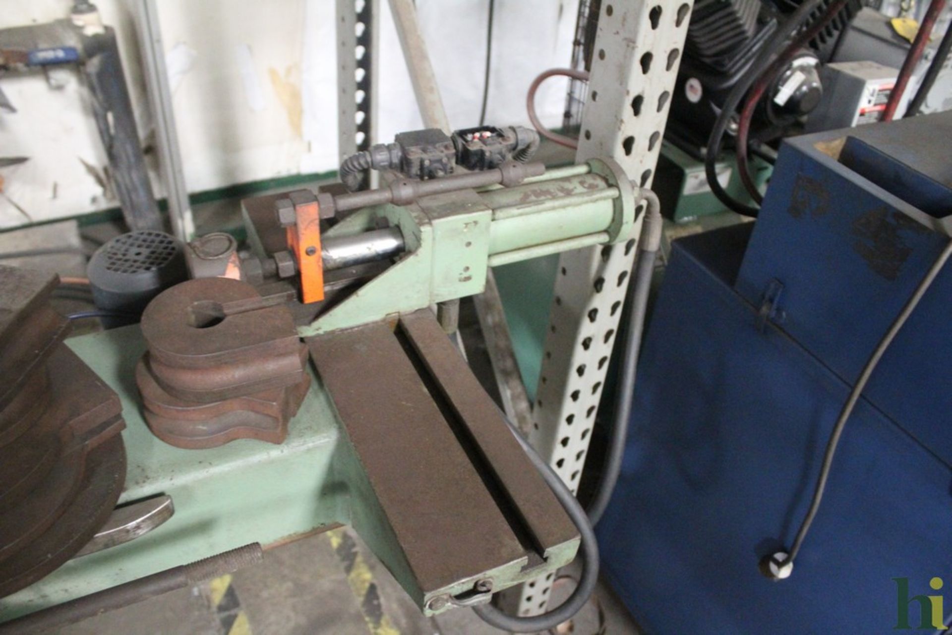 BEMA MODEL 635/AD HYDRAULIC TUBE BENDER, S/N 1505, WITH MANDREL EXTRACTOR - Image 4 of 7