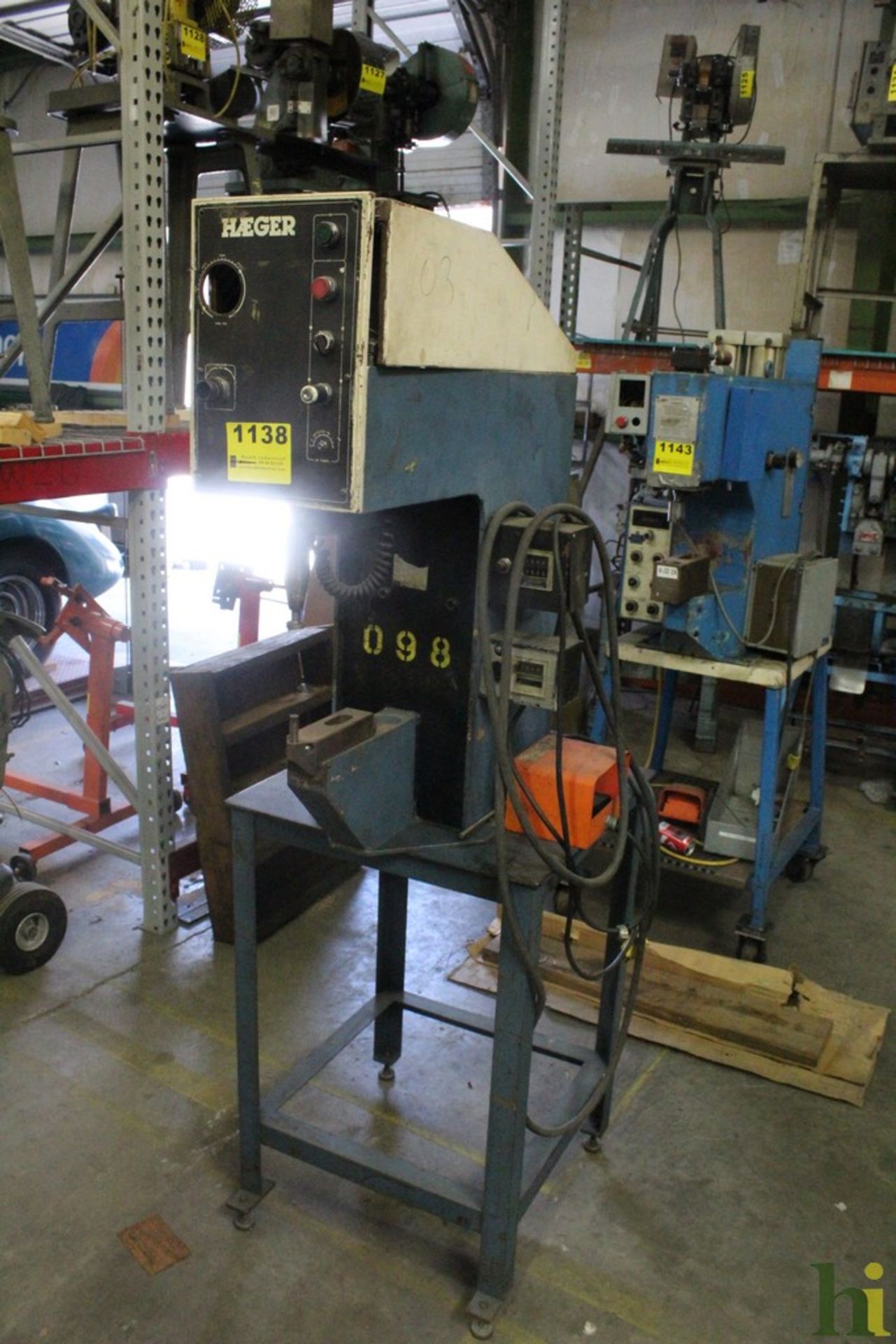 HAEGER INSERTION PRESS