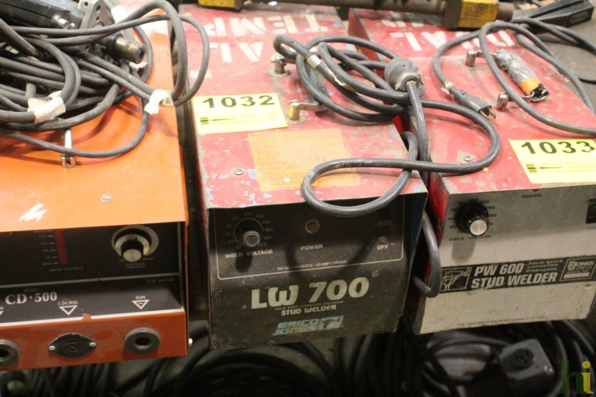 ERICO JONES MODEL LW700 STUD WELDER