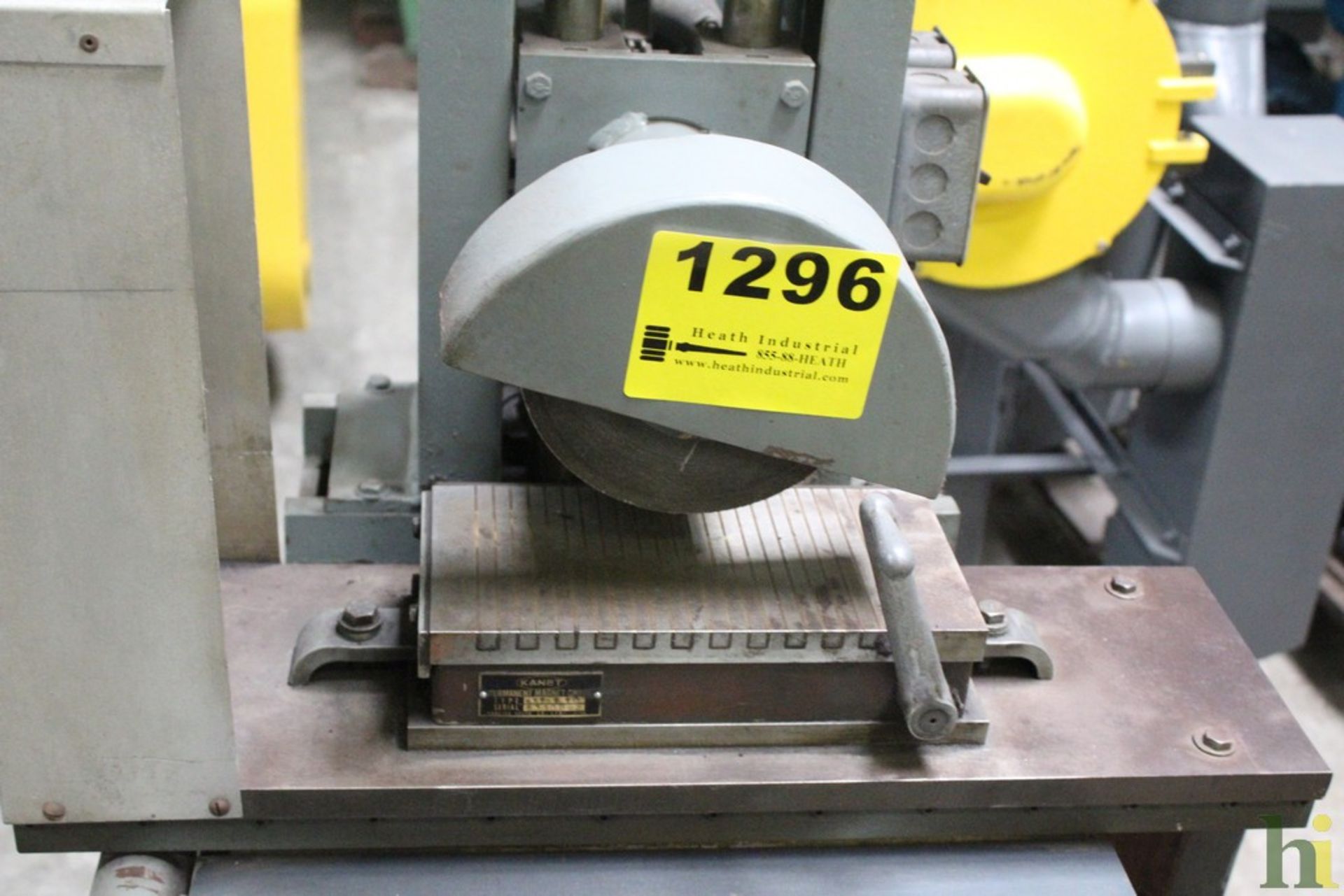 MANUAL SURFACE GRINDER WITH KANET MODEL KM-810 PERMANENT MAGNETIC CHUCK - Image 2 of 3