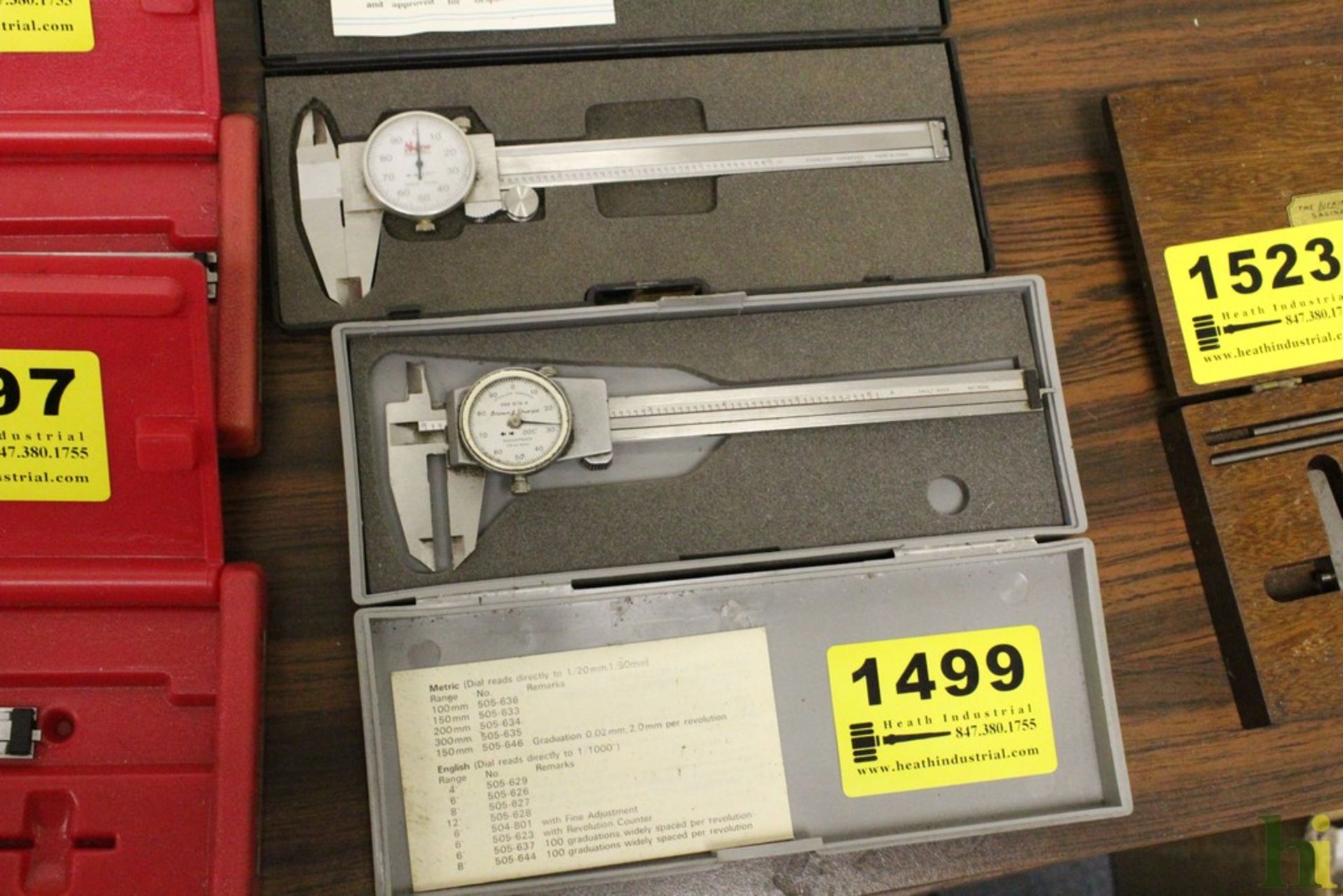BROWN & SHARPE NO. 599-579-4 6" MICROMETER WITH DIAL INDICATOR