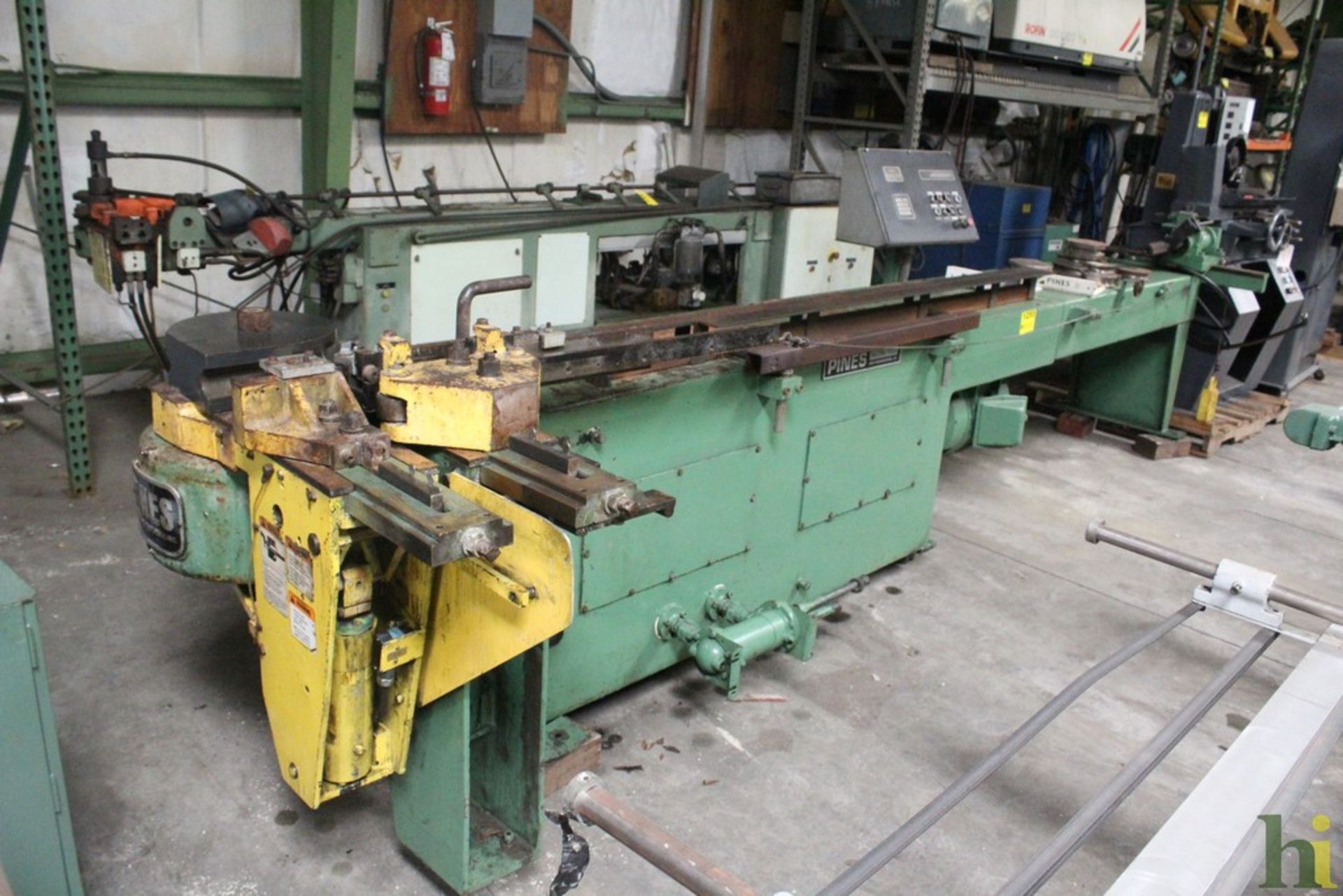 PINES NO. 2 HYDRAULIC TUBE BENDER WITH DIES