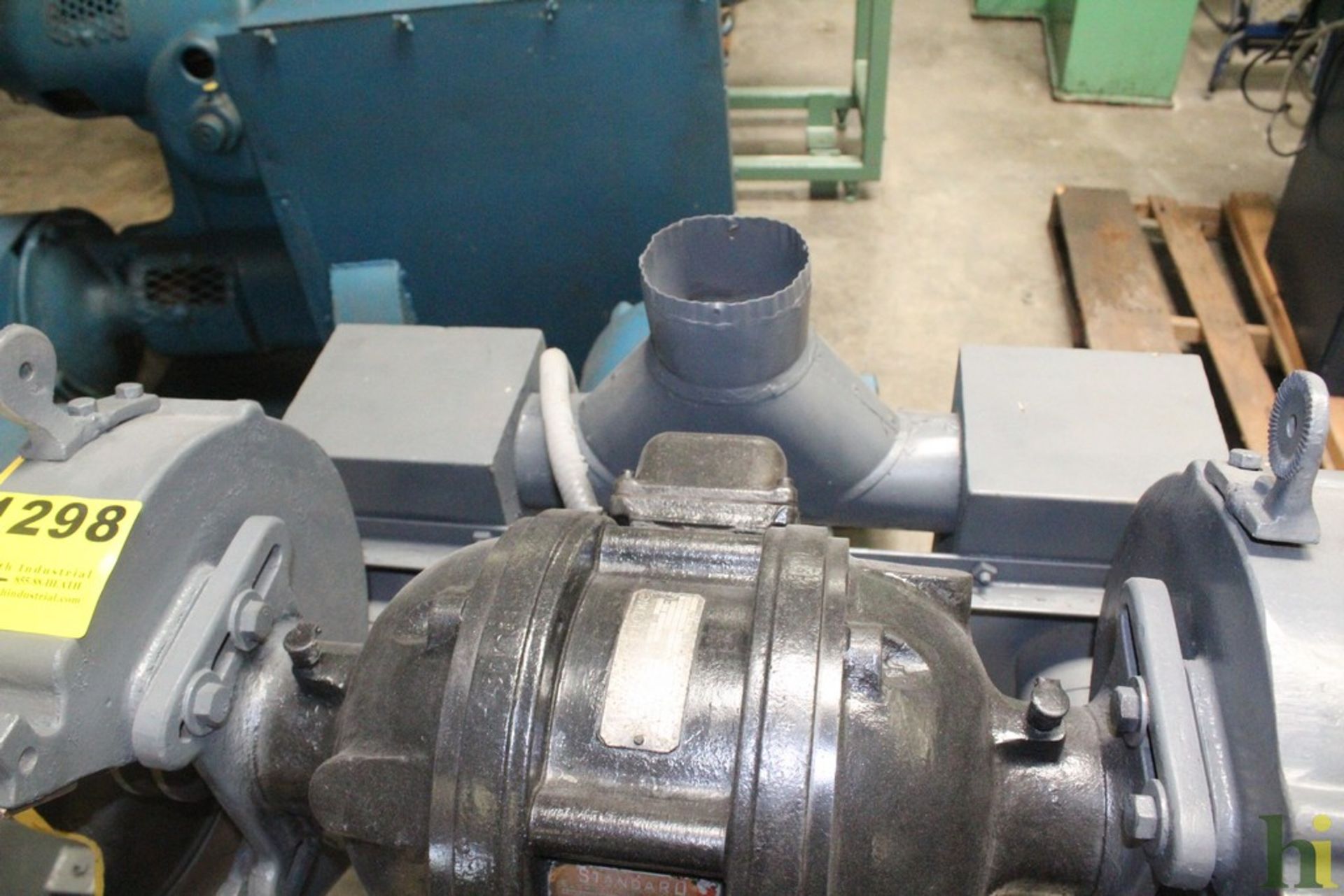 STANDARD ELECTRIC DOUBLE END GRINDER, 1,720 RPM - Image 3 of 3