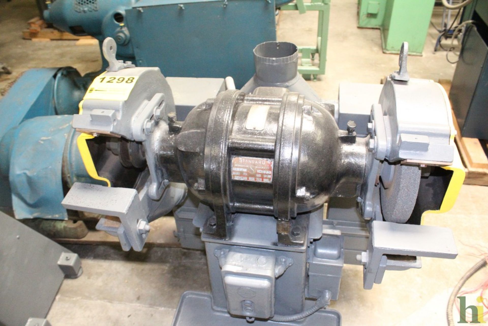 STANDARD ELECTRIC DOUBLE END GRINDER, 1,720 RPM - Image 2 of 3