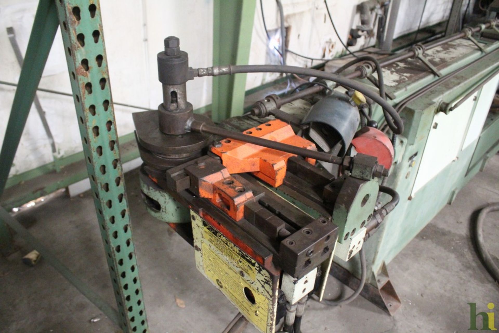 BEMA MODEL 635/AD HYDRAULIC TUBE BENDER, S/N 1505, WITH MANDREL EXTRACTOR - Image 2 of 7