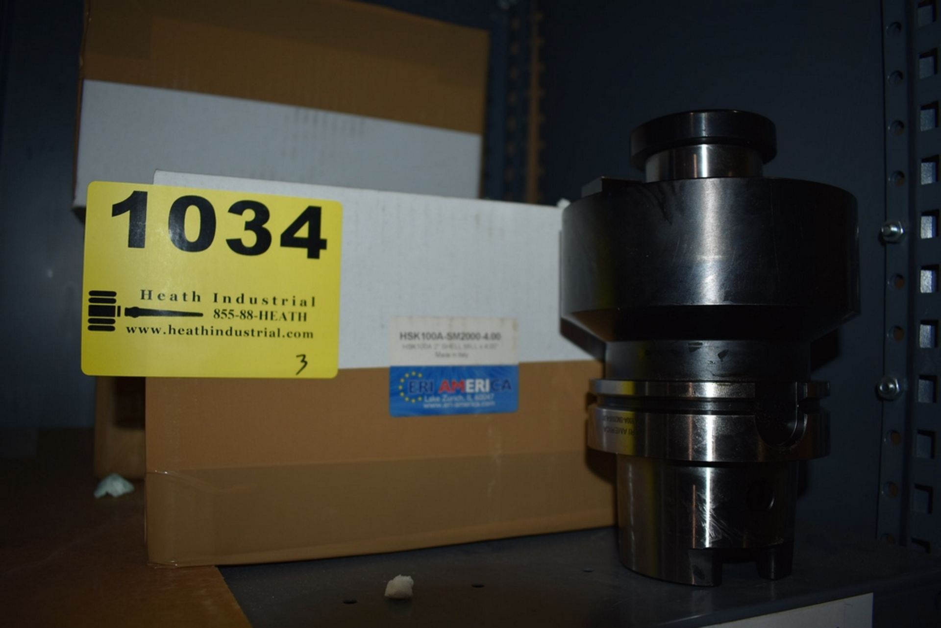 HSK100A-SM2000-4.00 - HSK100A 2" SHELL MILL x 4.00" - Image 2 of 2