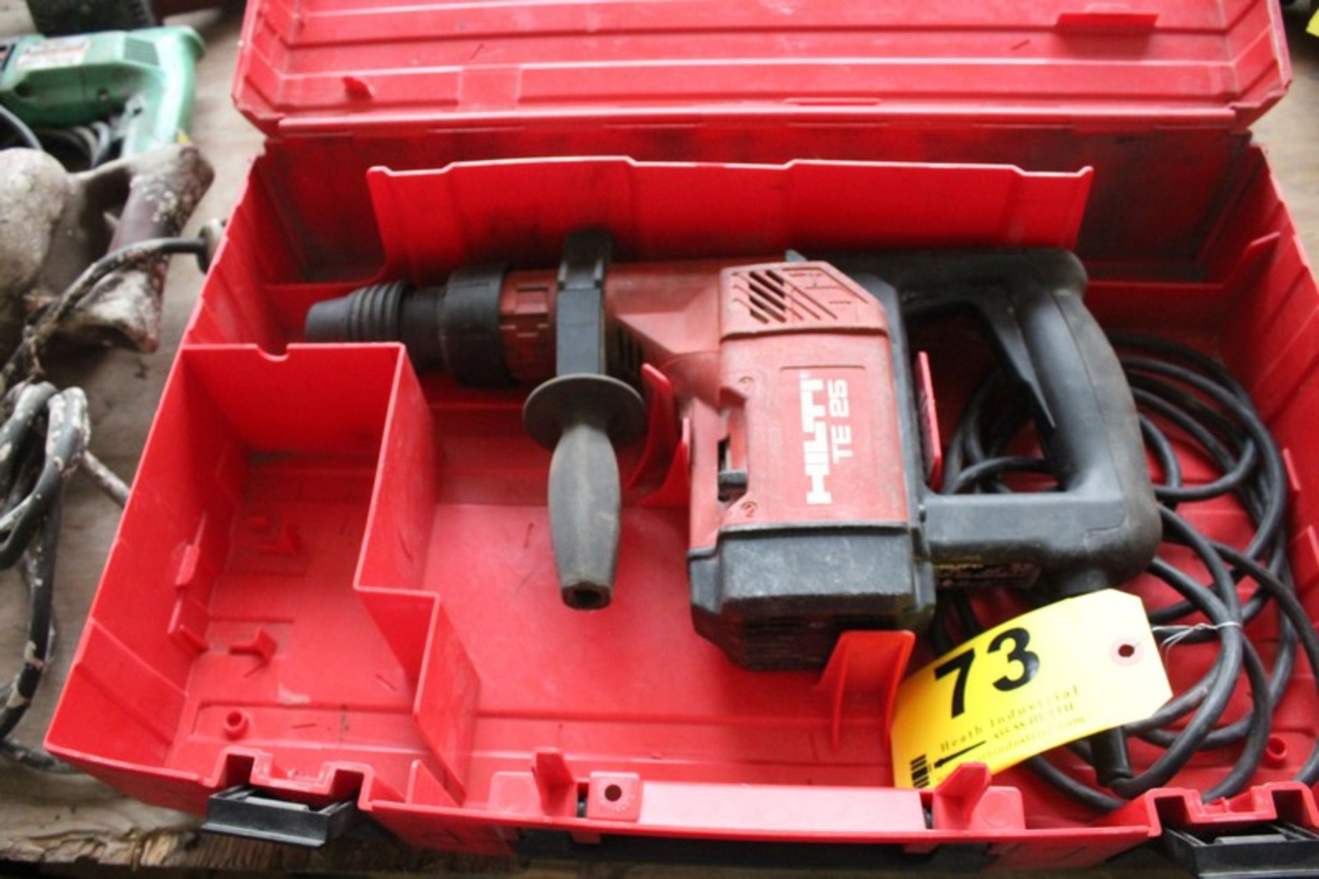 HILTI MODEL TE25 HAMMER DRILL IN CASE