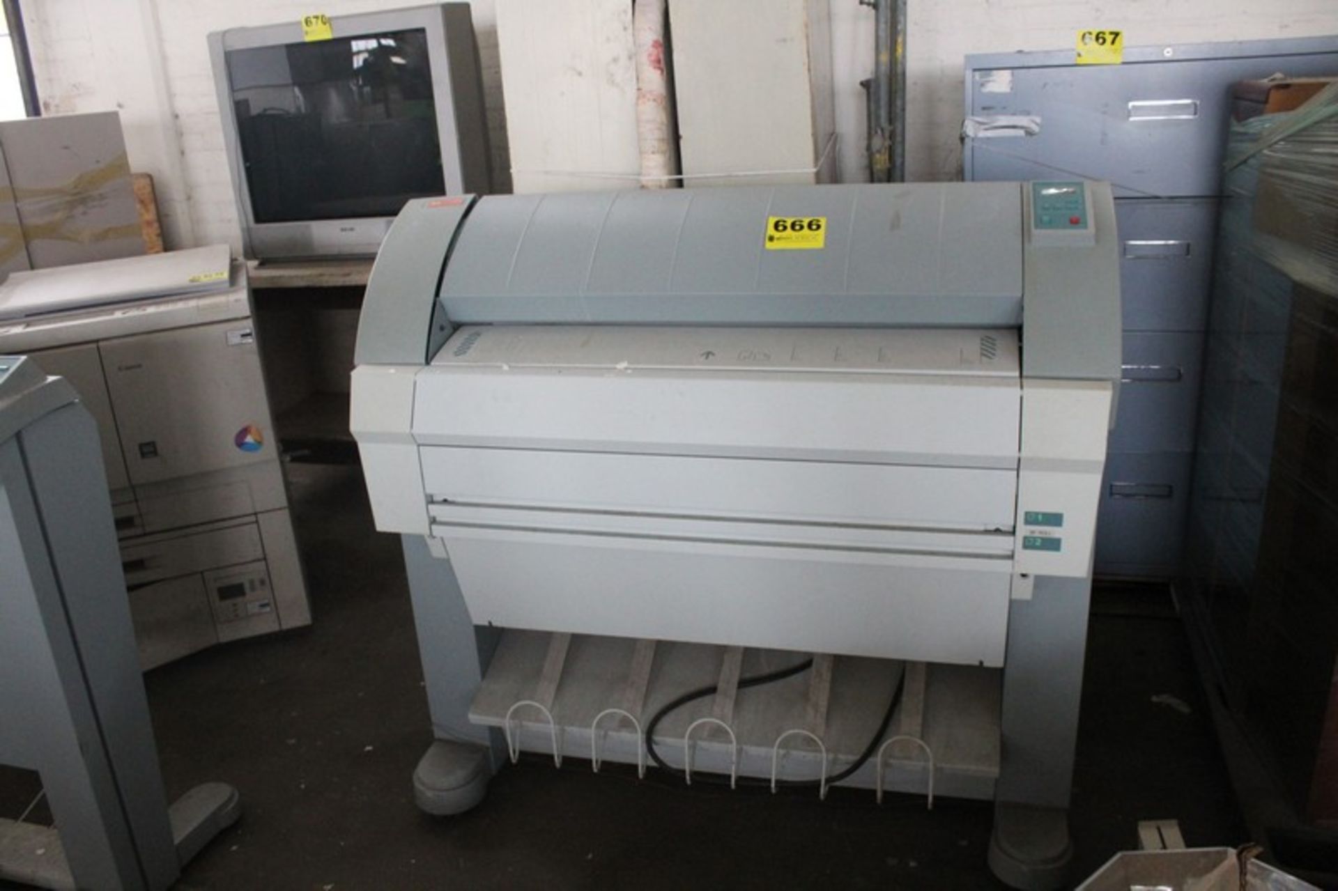 OCE MODEL TDS 400 WIDE FORMAT MULTI FUNCTION PRINTER