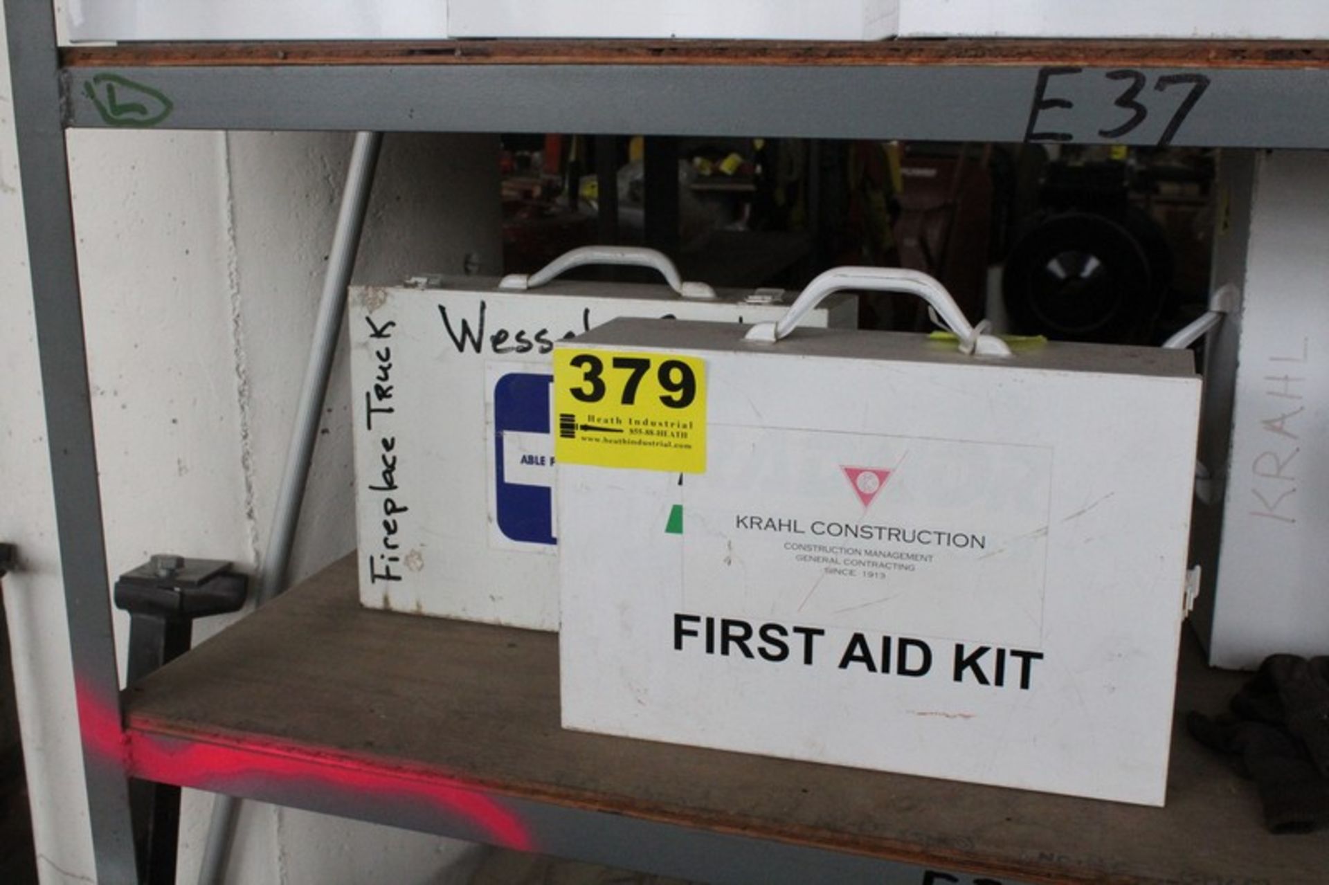 LOT: (2) ASSORTED FIRST AID KITS