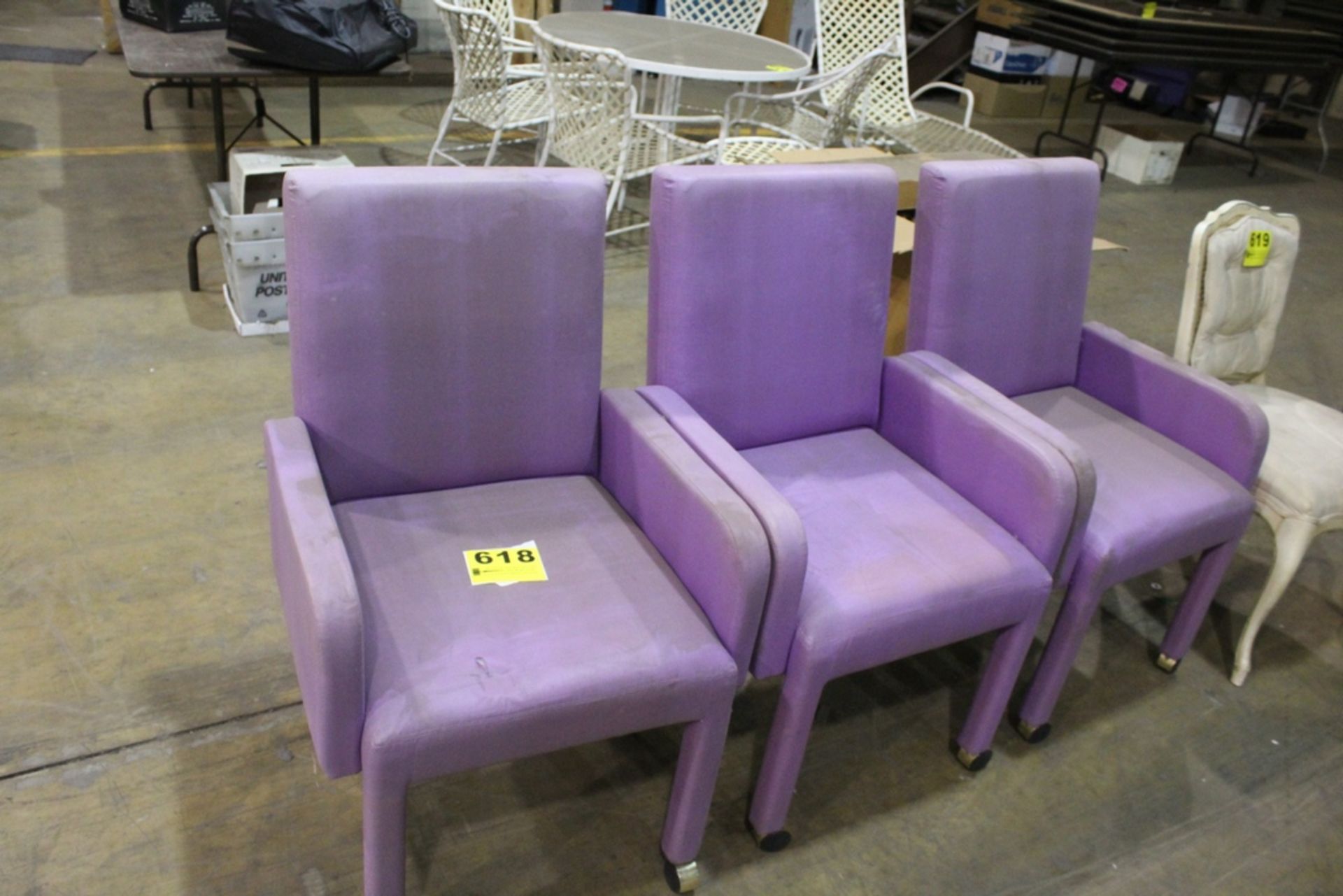 (3) ARM CHAIRS