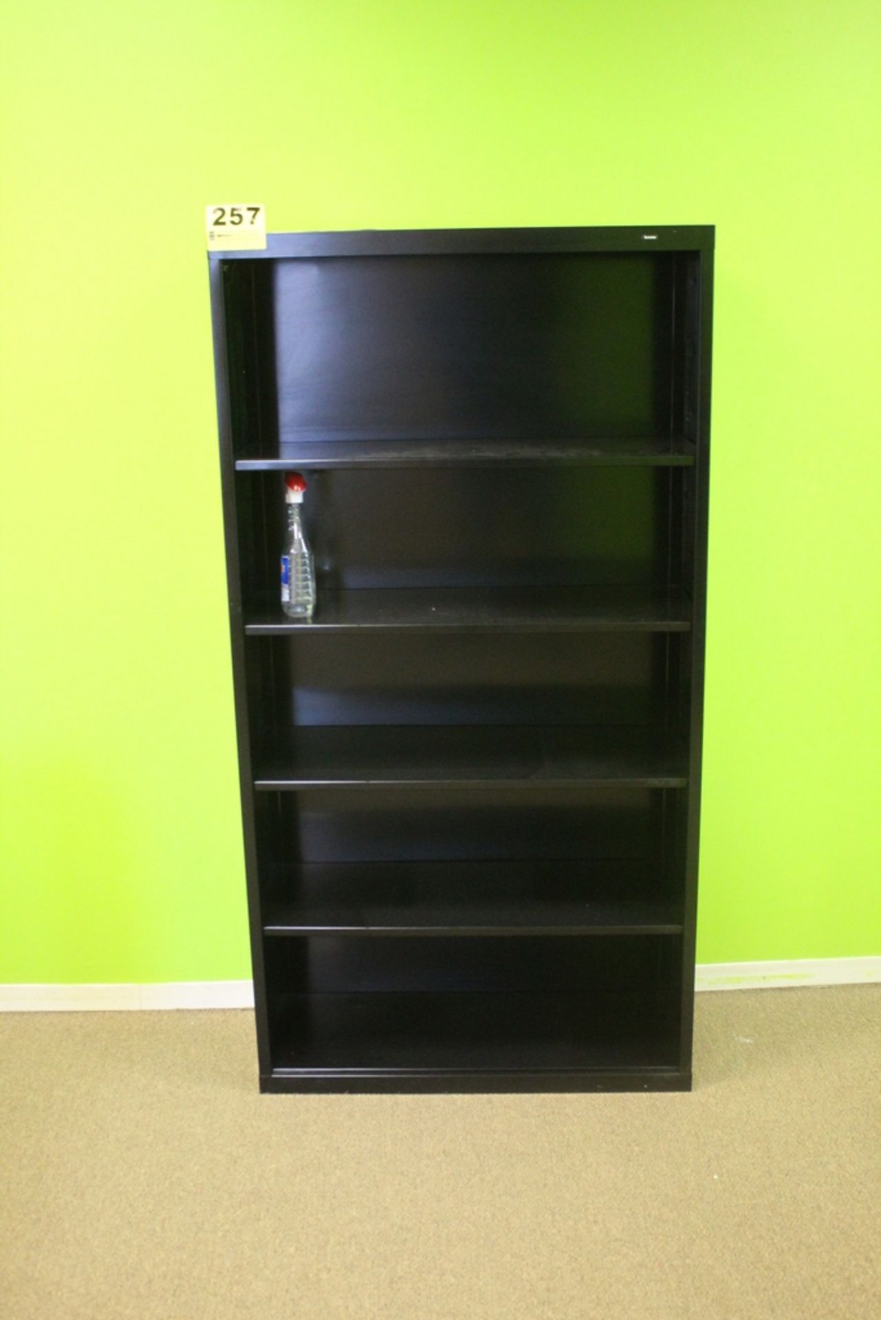 METAL SHELVING UNIT, 66" X 35" X 14"