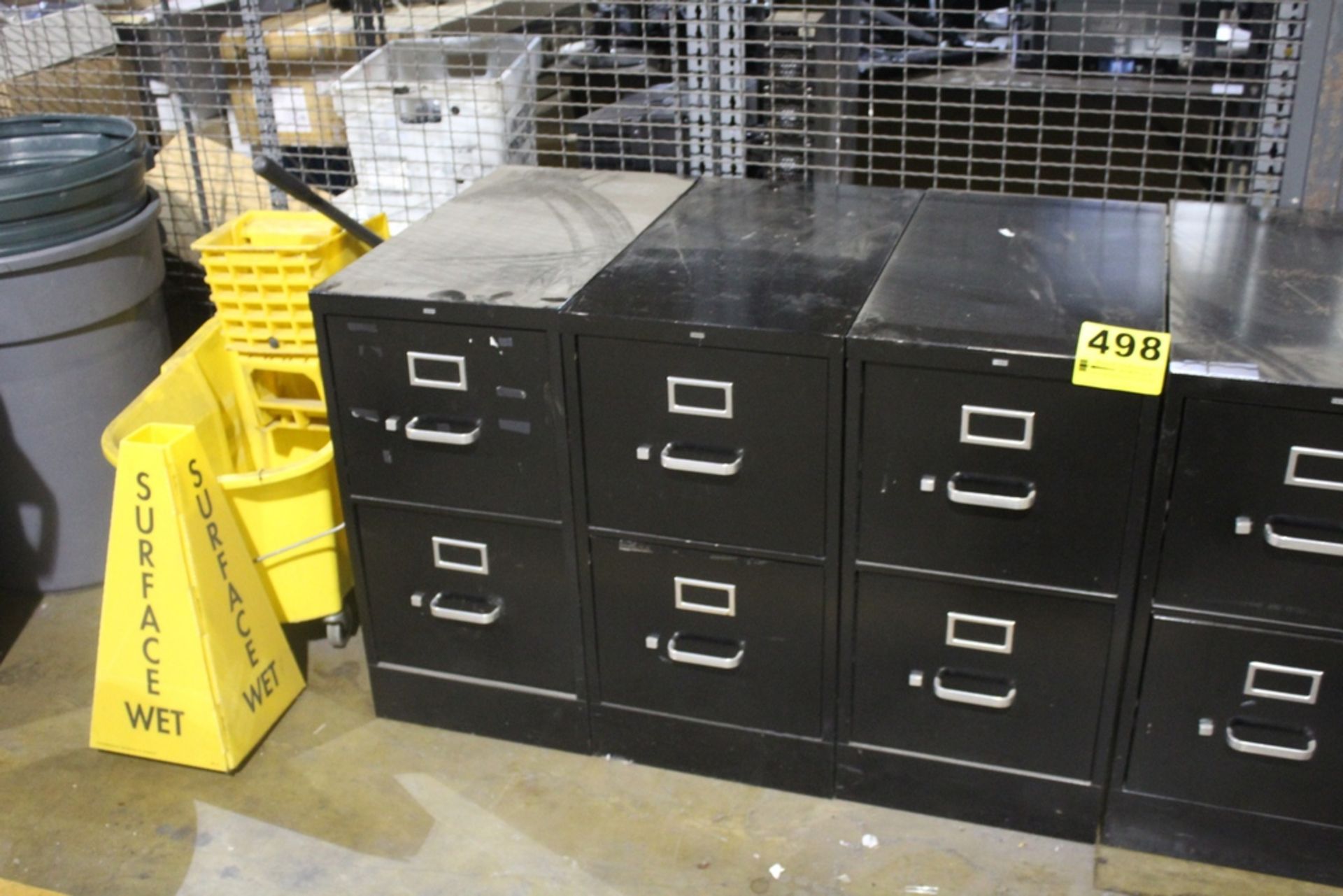 (3) HON TWO DRAWER FILE CABINETS, 29" X 15" X 26"