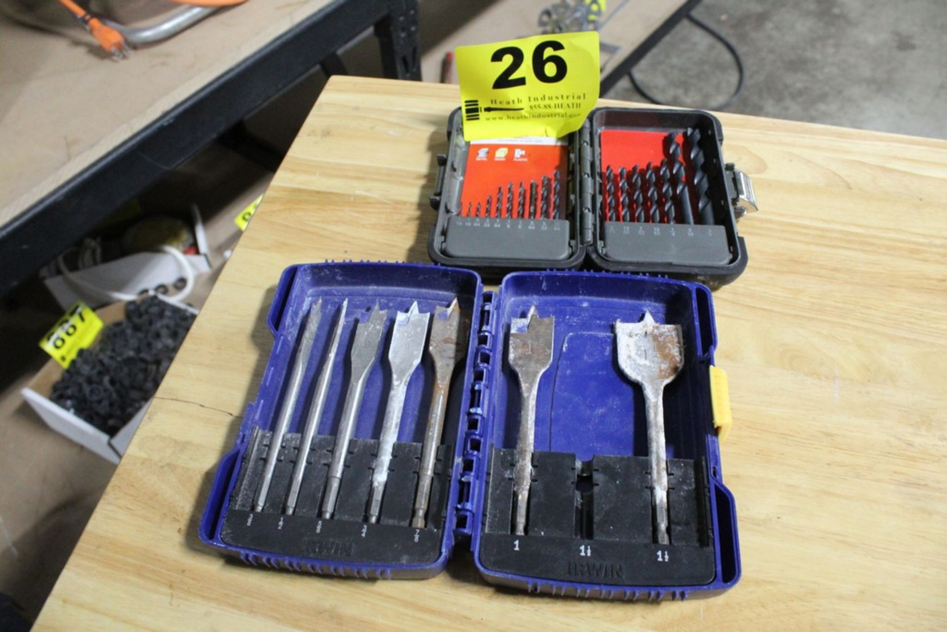 IRWIN BORING BITS AND DO-IT DRILL INDEX SET