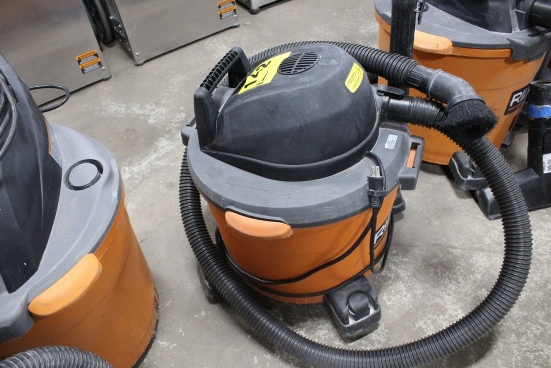 RIDGID MODEL WD09500 3.5HP, 9GAL. WET/DRY VACUUM