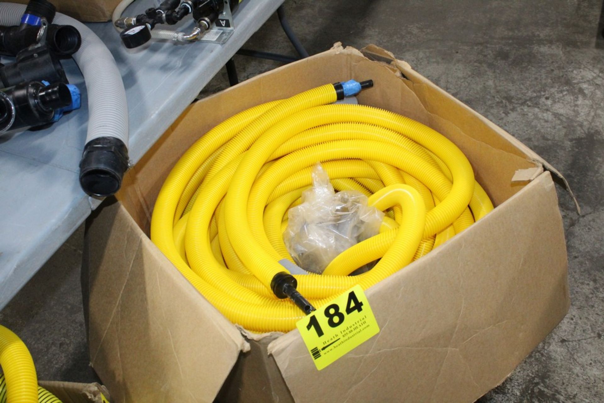 LARGE QUANTITY OF VACUUM TUBING IN BOX