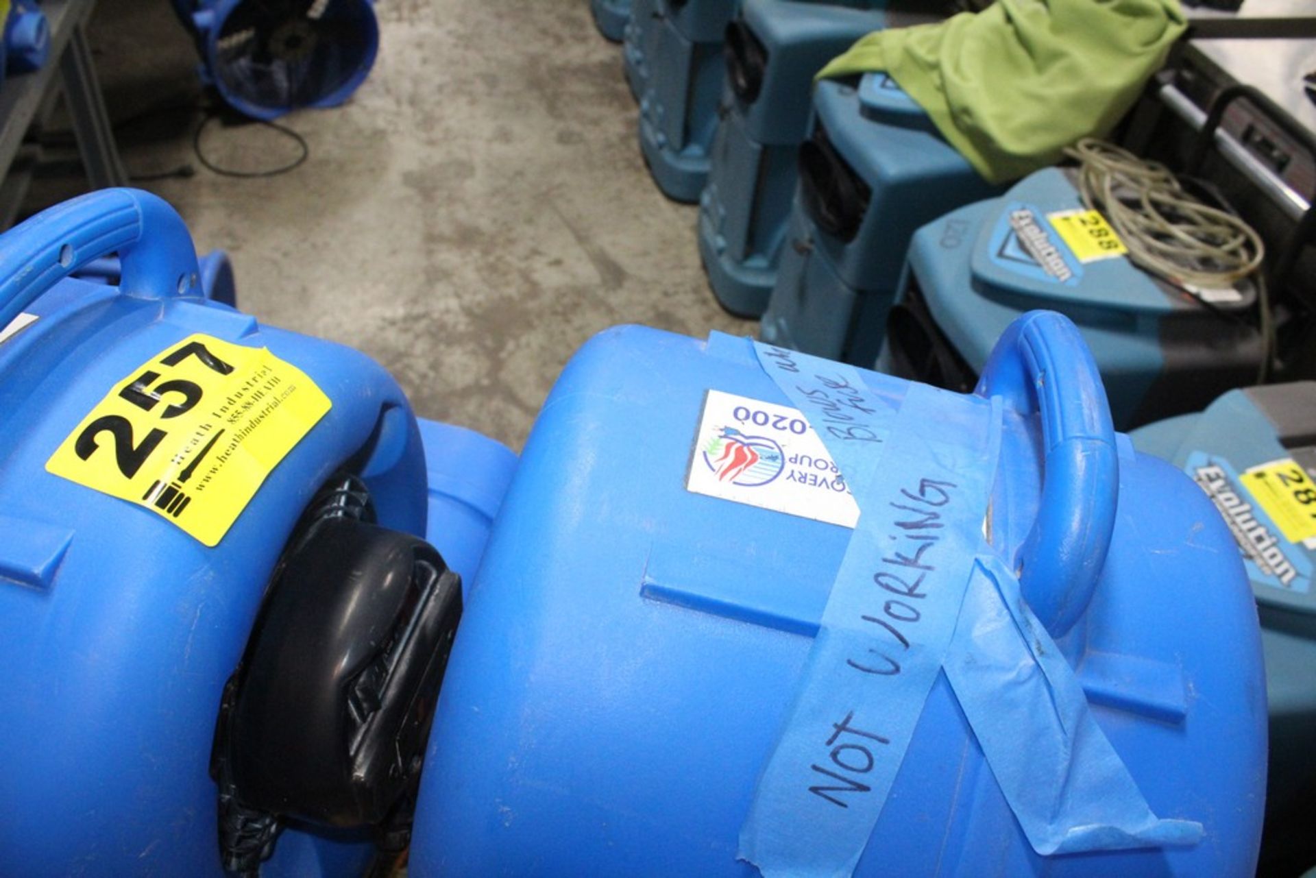(2) DRY AIR TECHNOLOGY AIR MOVERS, ONE IS NOT IN SERVICE - Image 2 of 2