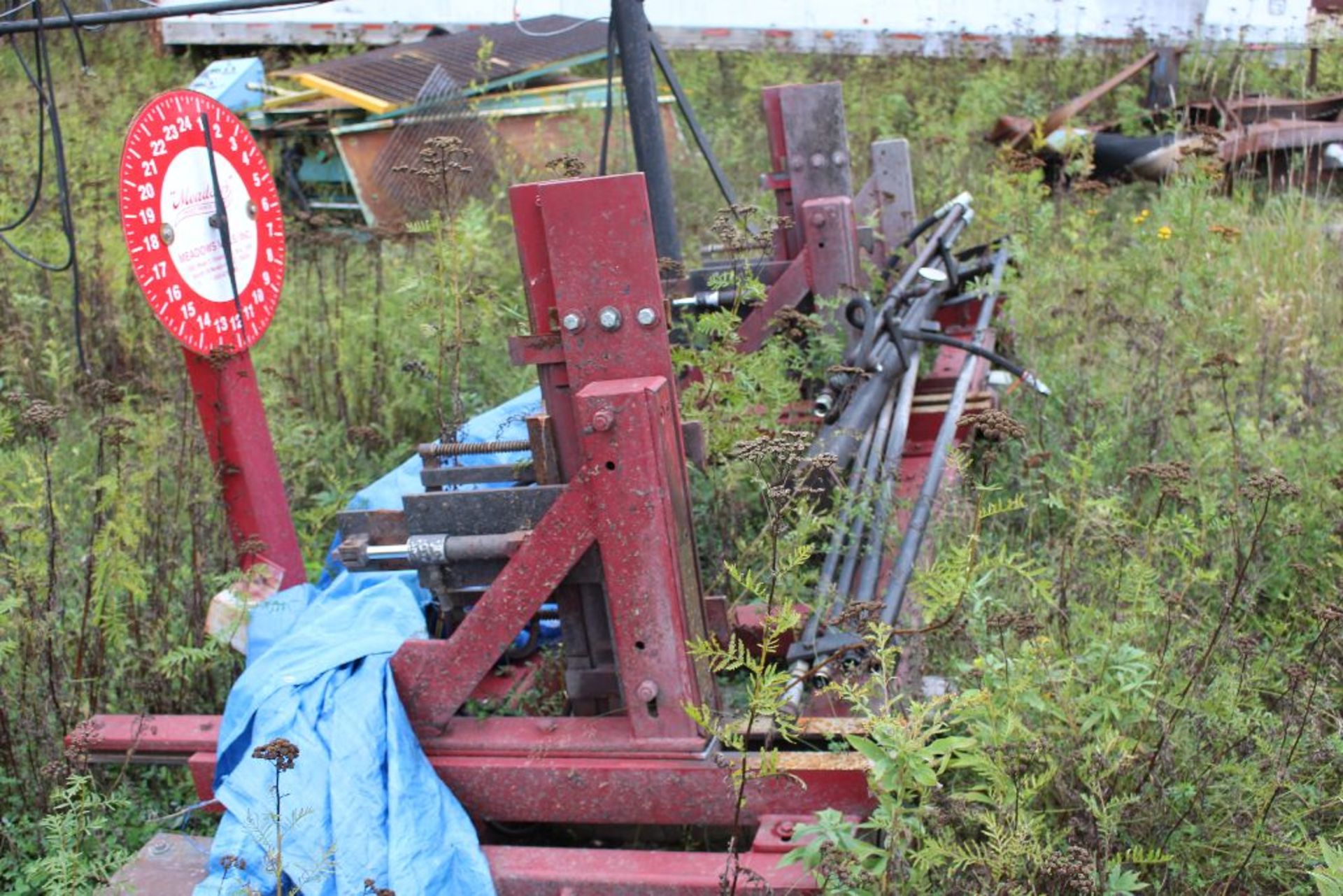 Meadows mill, 12', electric over hydraulic, 3 head block carriage. - Image 3 of 5