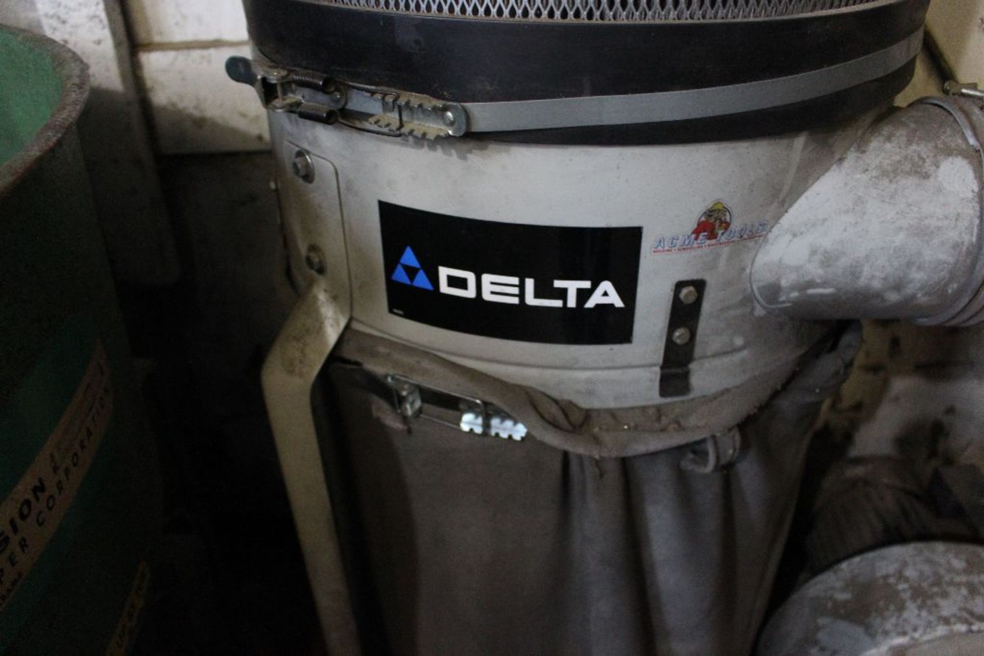 Delta Duo inlet dust collector, model 50-850, sn Delta Type 3 2008-28-OI-230, 220 v. - Image 4 of 5