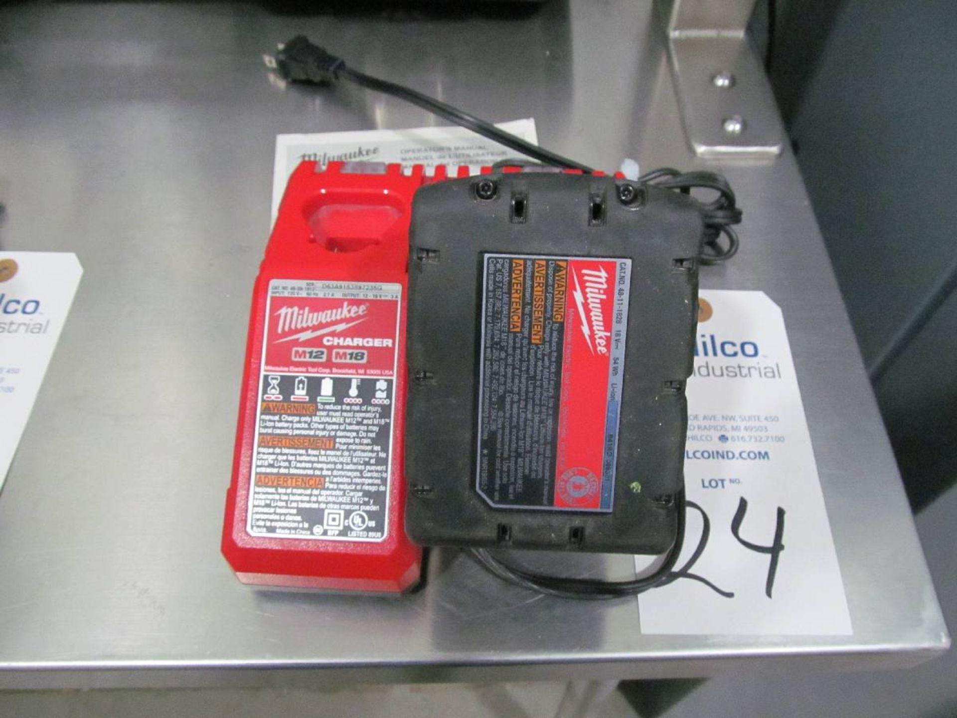 Milwaukee Model M18 Battery Charger