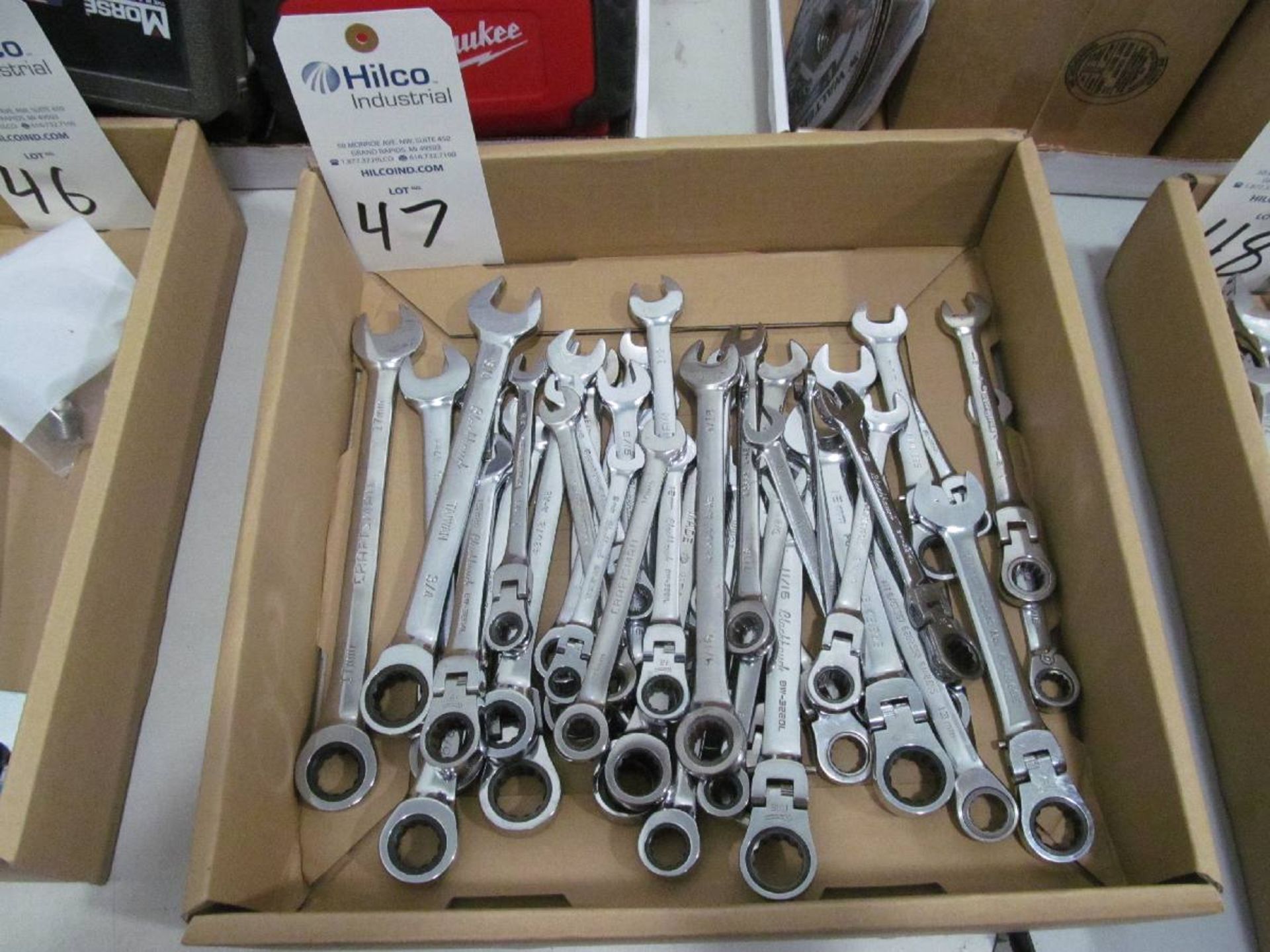 Ratchet Combination Wrenches