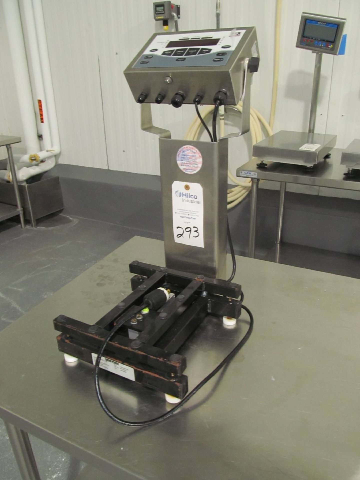 Rice Lake Model BM1212-100 100 lb. Stainless Steel Digital Platform Scale - Image 2 of 2