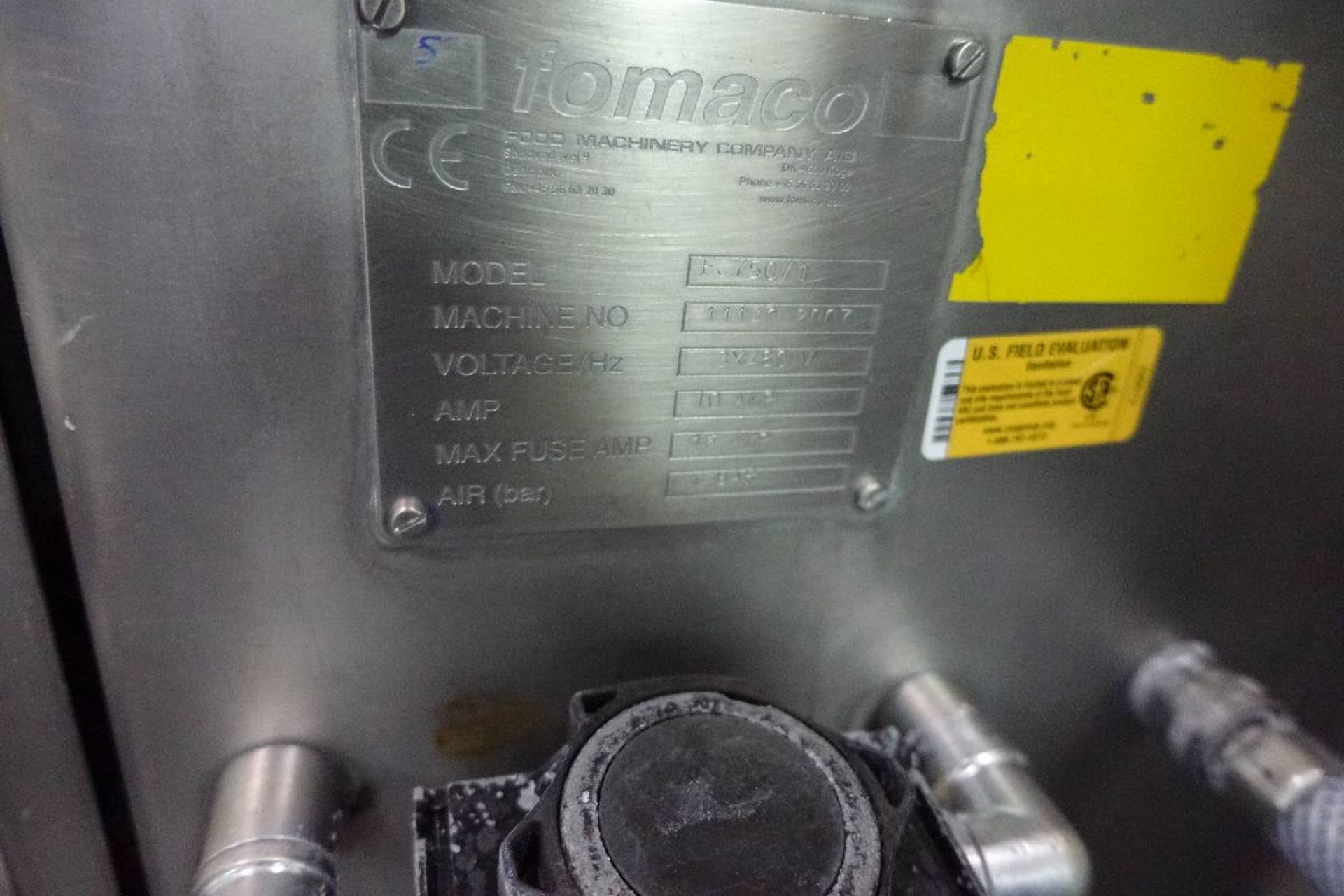 Fomaco Model FG 750/1 Vacuum Tumbler - Image 5 of 7