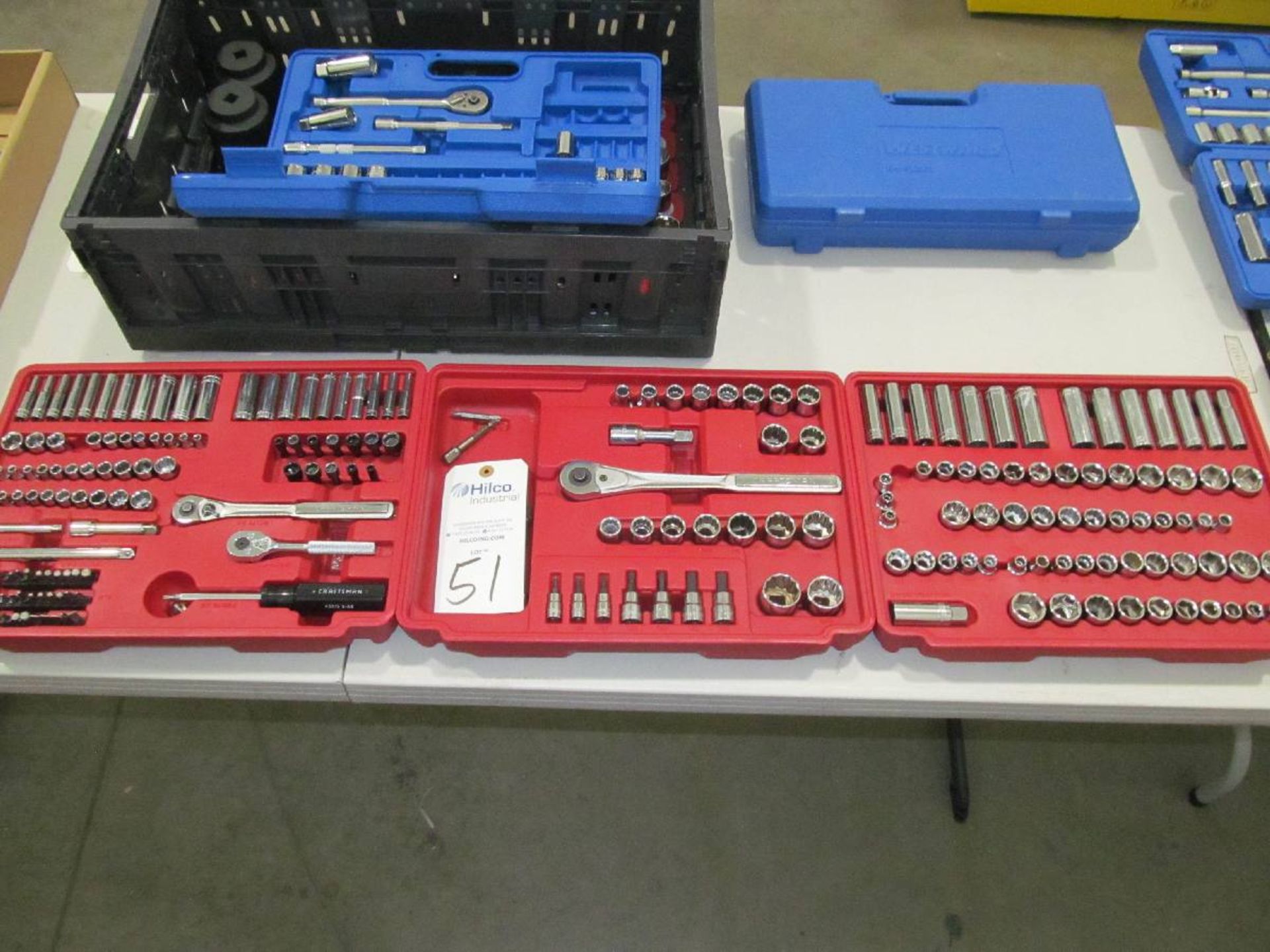 1/4" thru 1/2" Ratchet & Socket Set