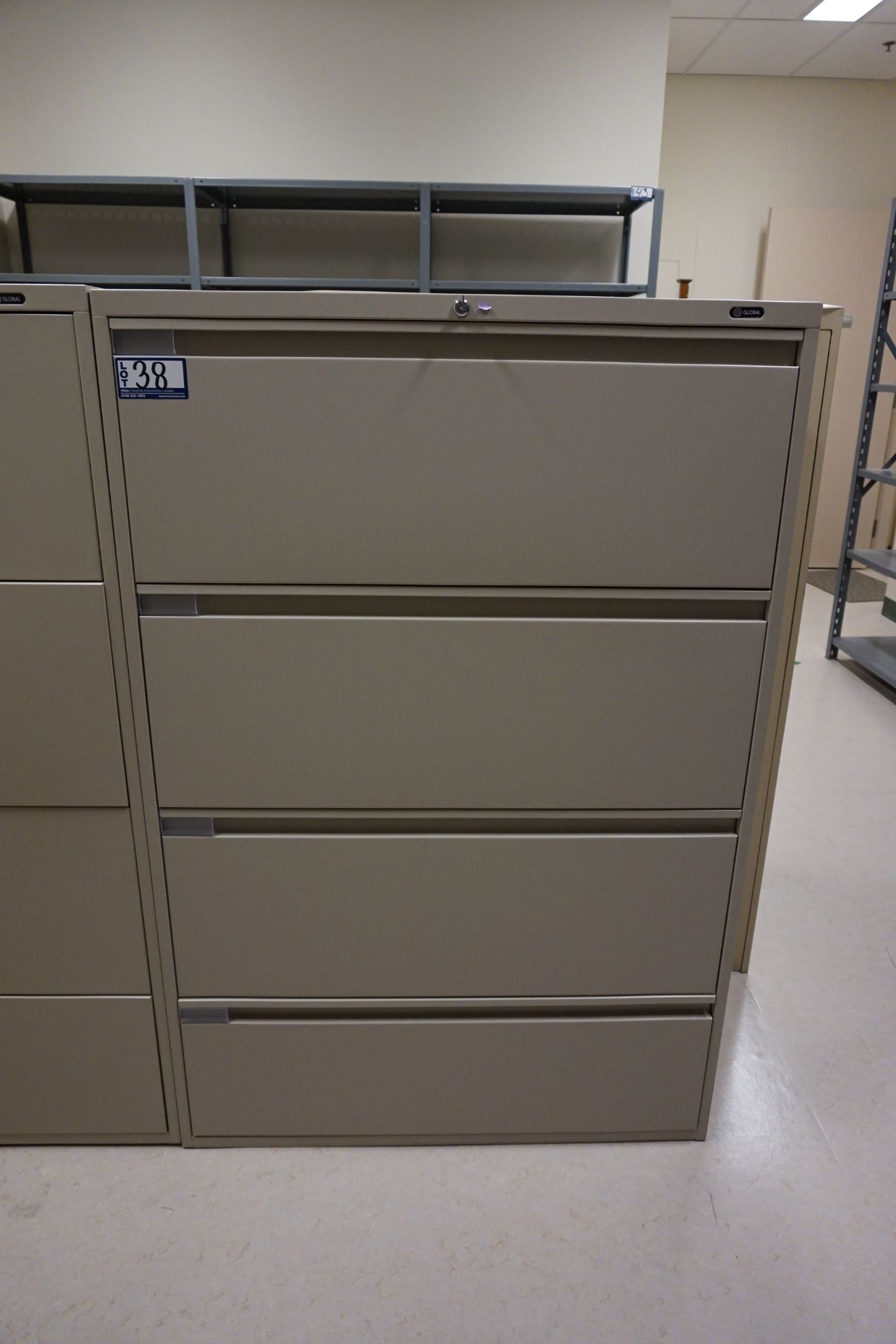 Global 4-Drawer Lateral File Cabinet