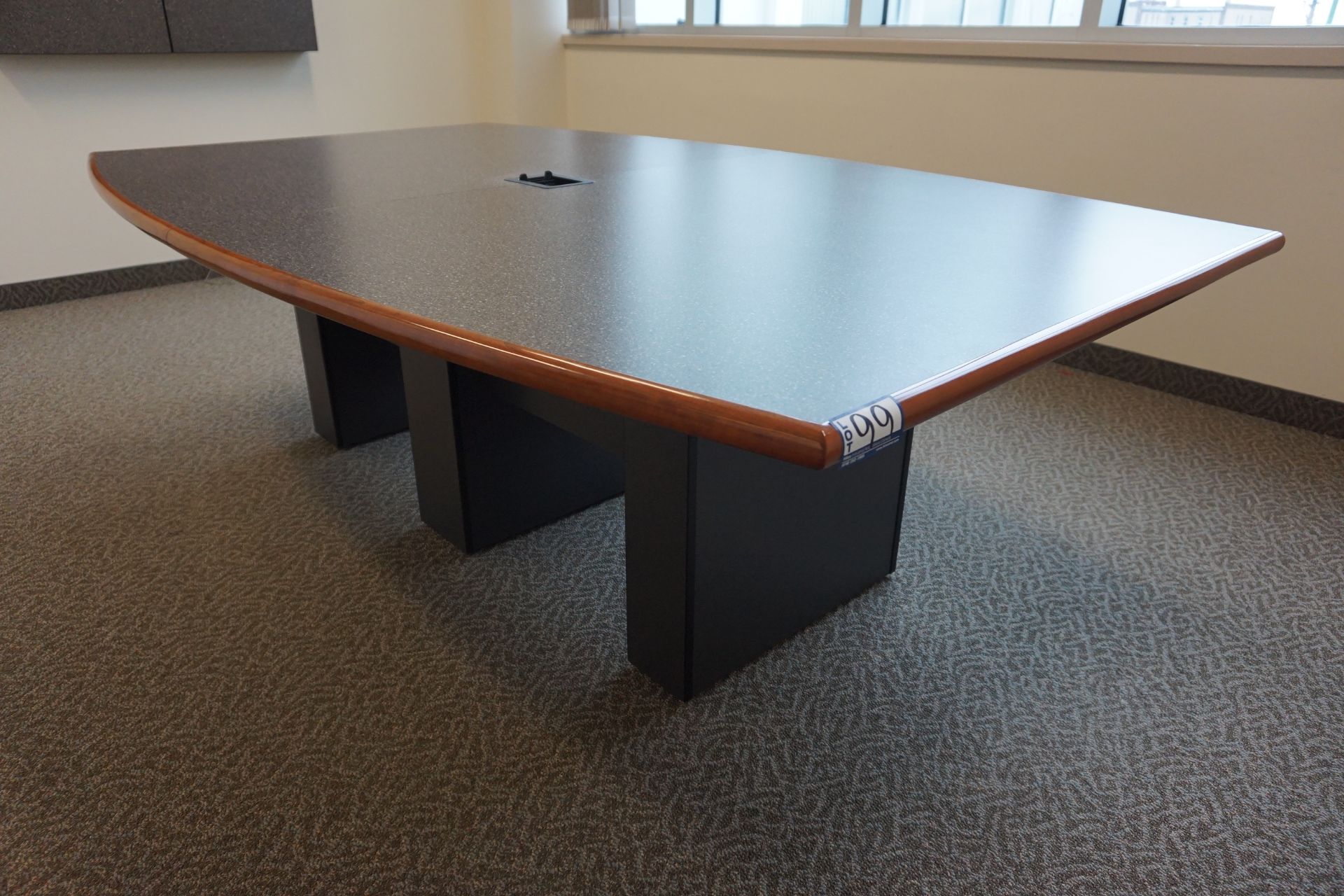 CWI 8' Broardroom Table with Visual Board