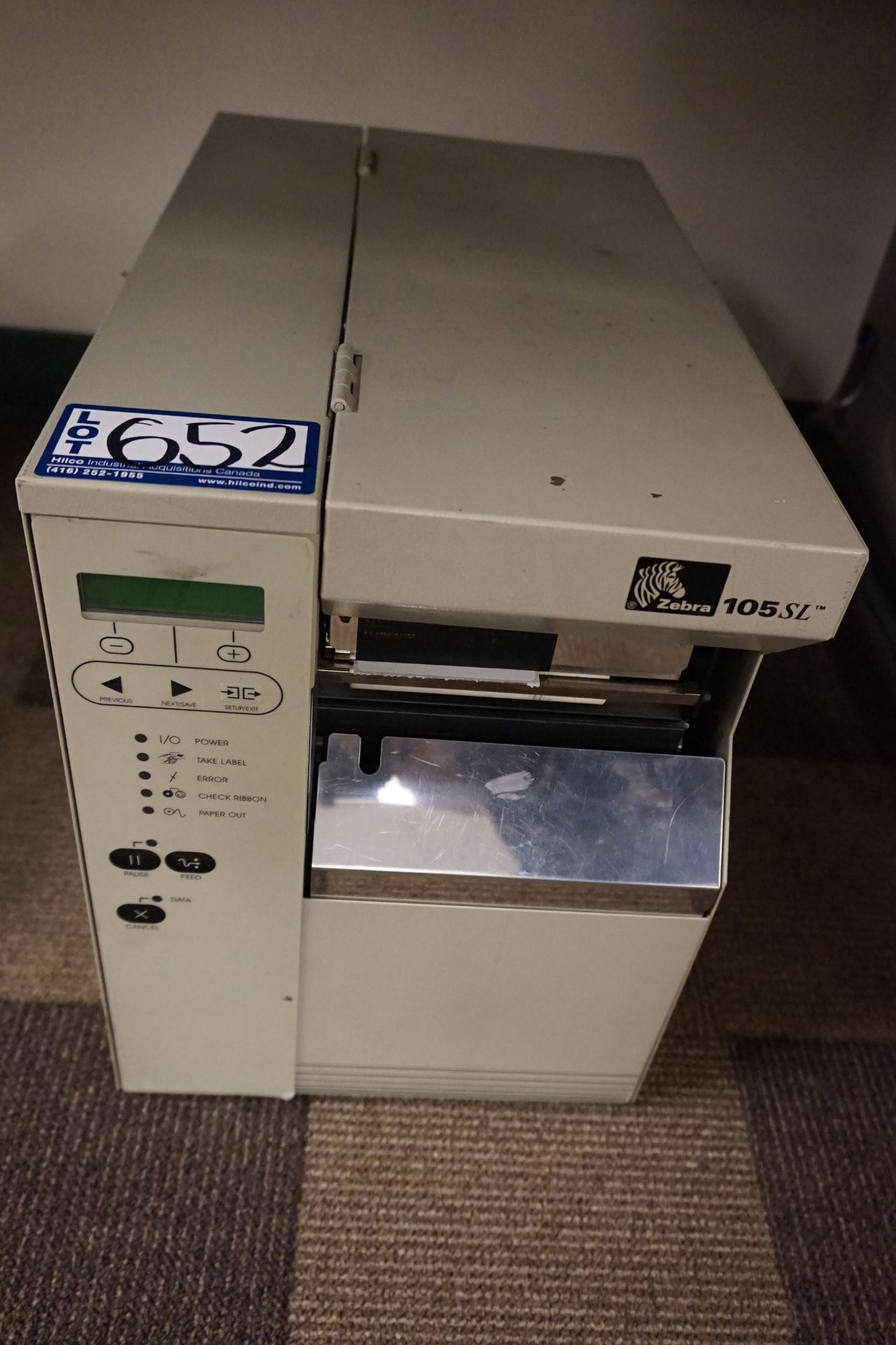 Zebra Model 105SL Barcode Printer