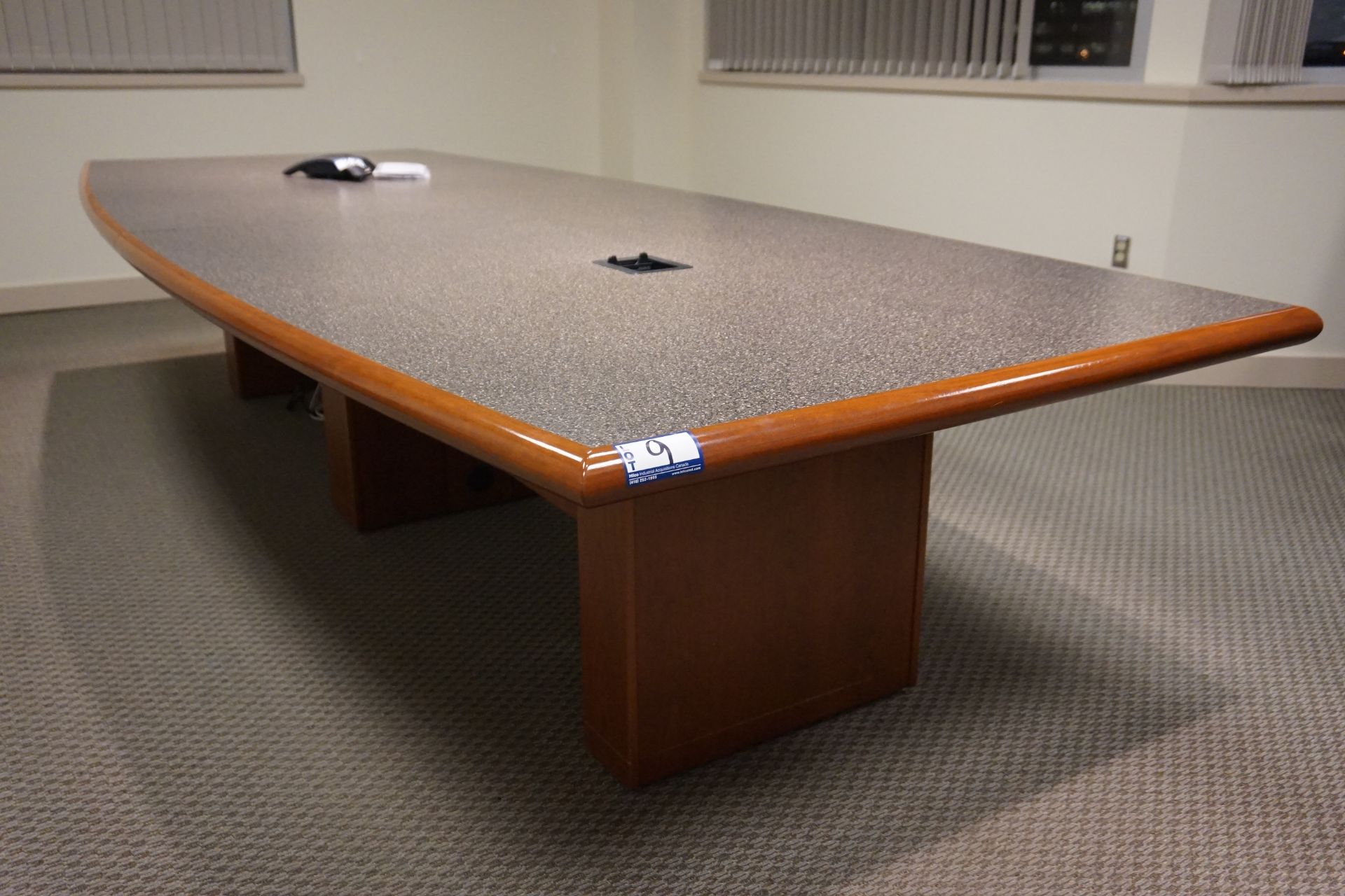 CWI 12' Boardroom Table with Visual Board