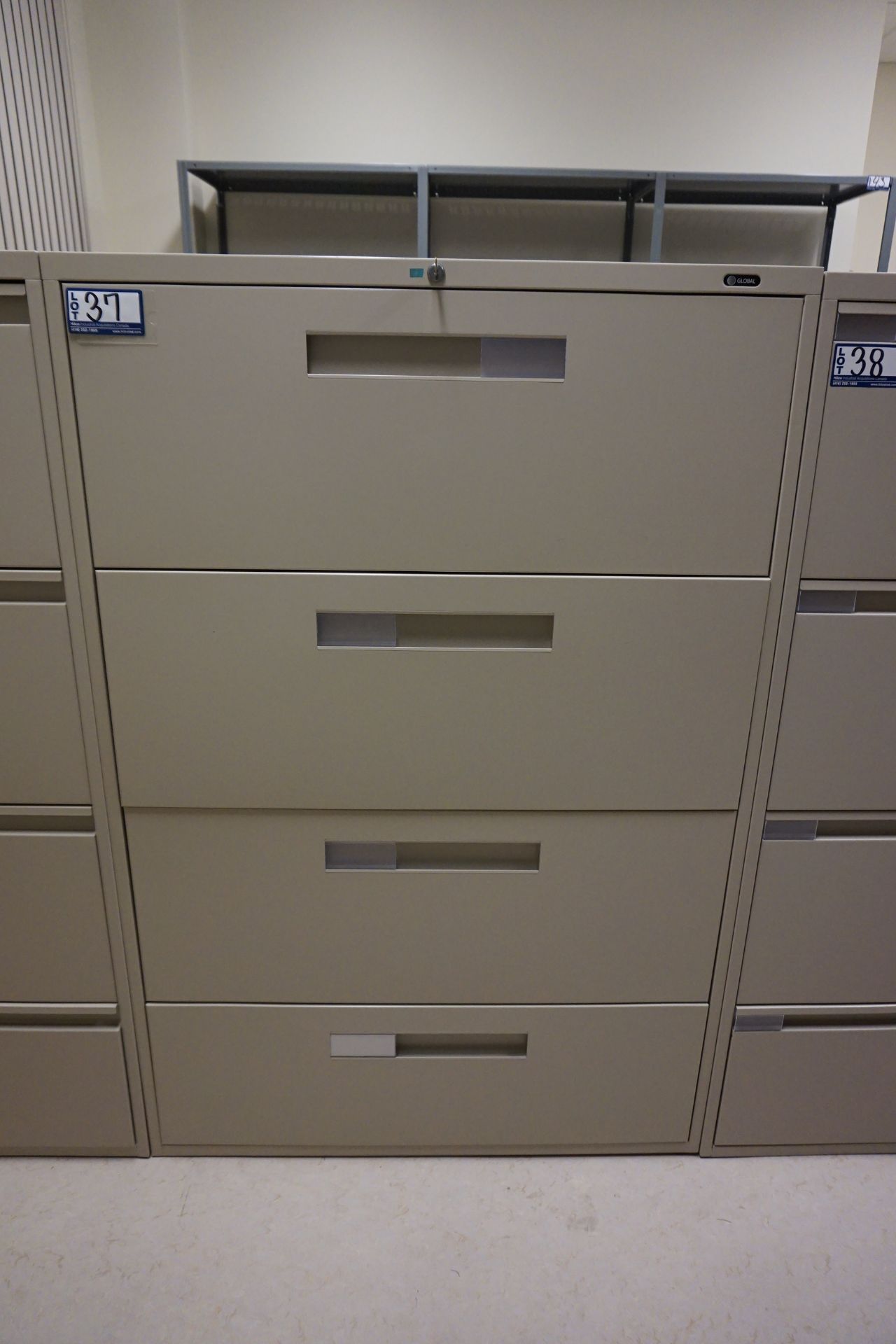 Global 4-Drawer Lateral File Cabinet