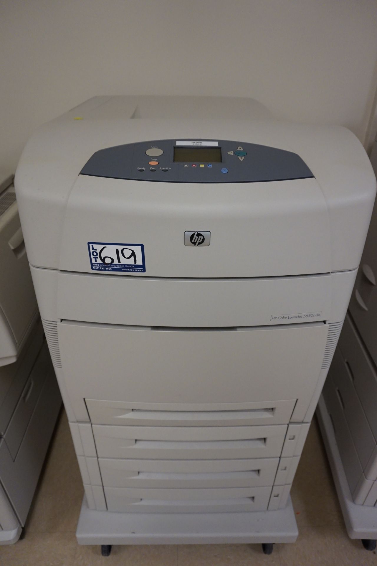 HP Model Color LaserJet 5550HDN Printer