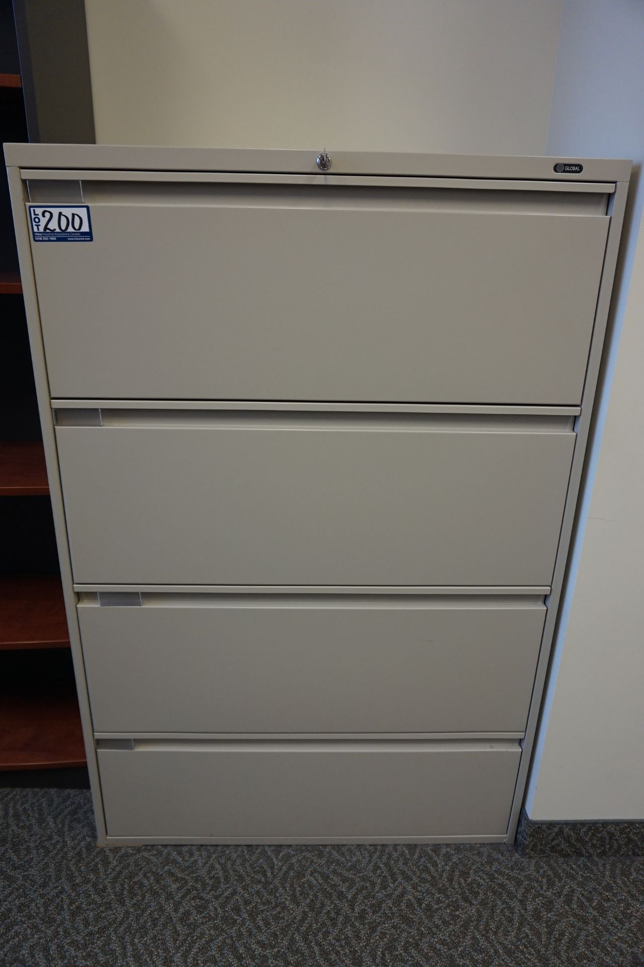 Global 4-Drawer Lateral File Cabinet