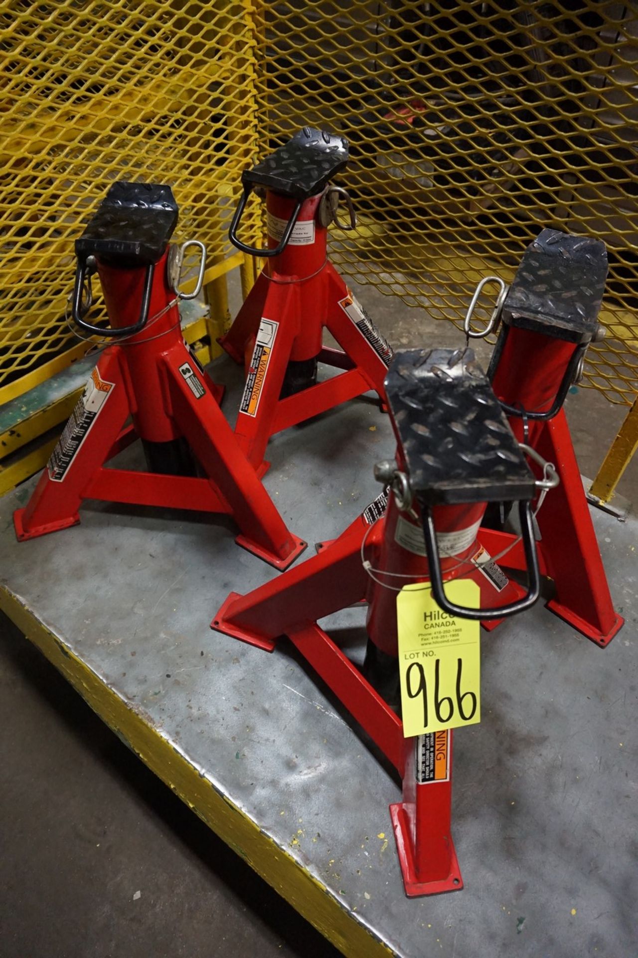 Ginove Model SKCP1830 10-Ton Capacity Jack Stands