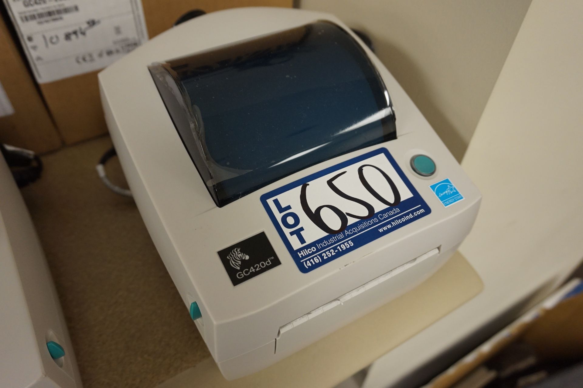 Zebra Model GC420D Thermal Printer