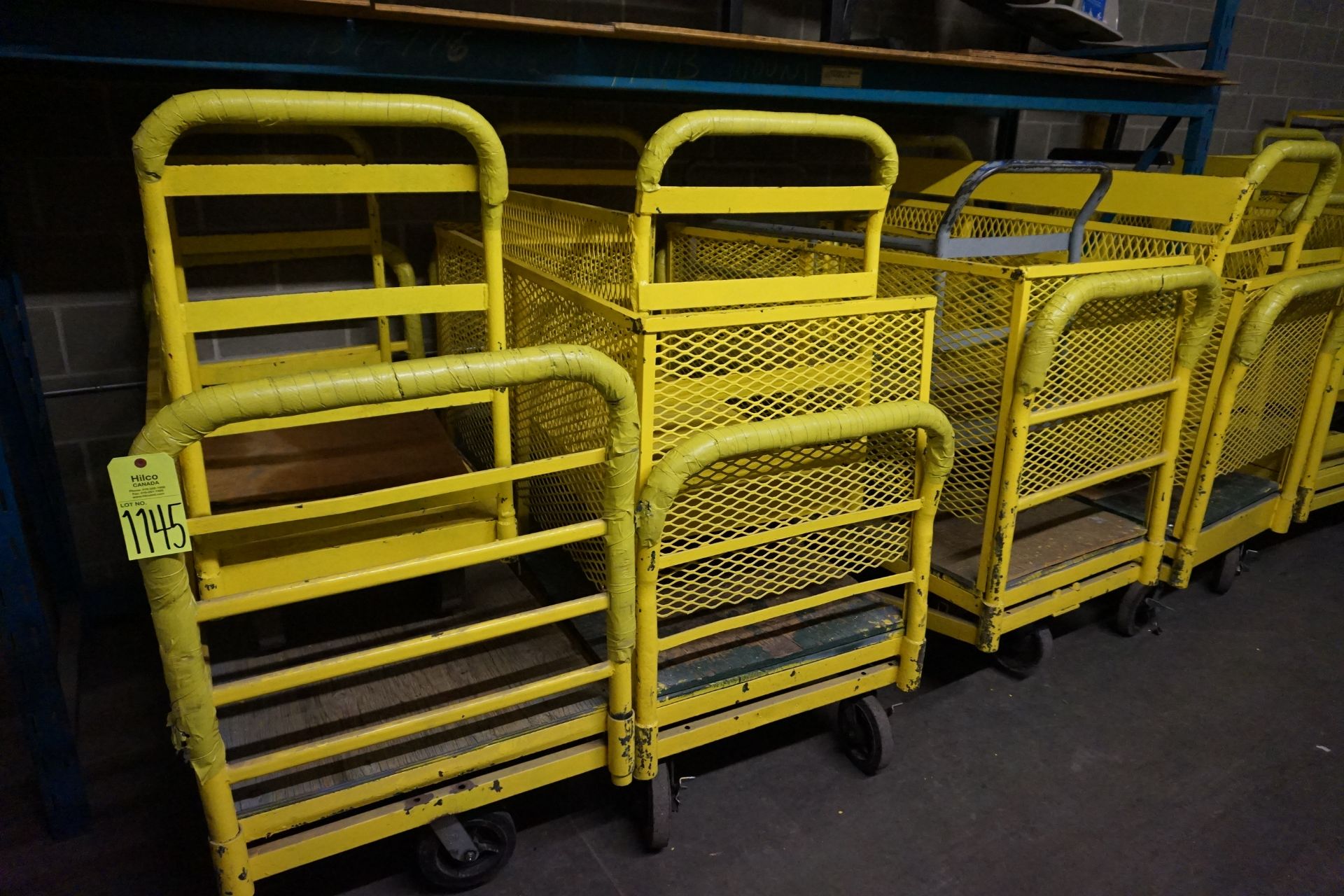 Yellow 60" x 30" & 48" x 24" Express Carts