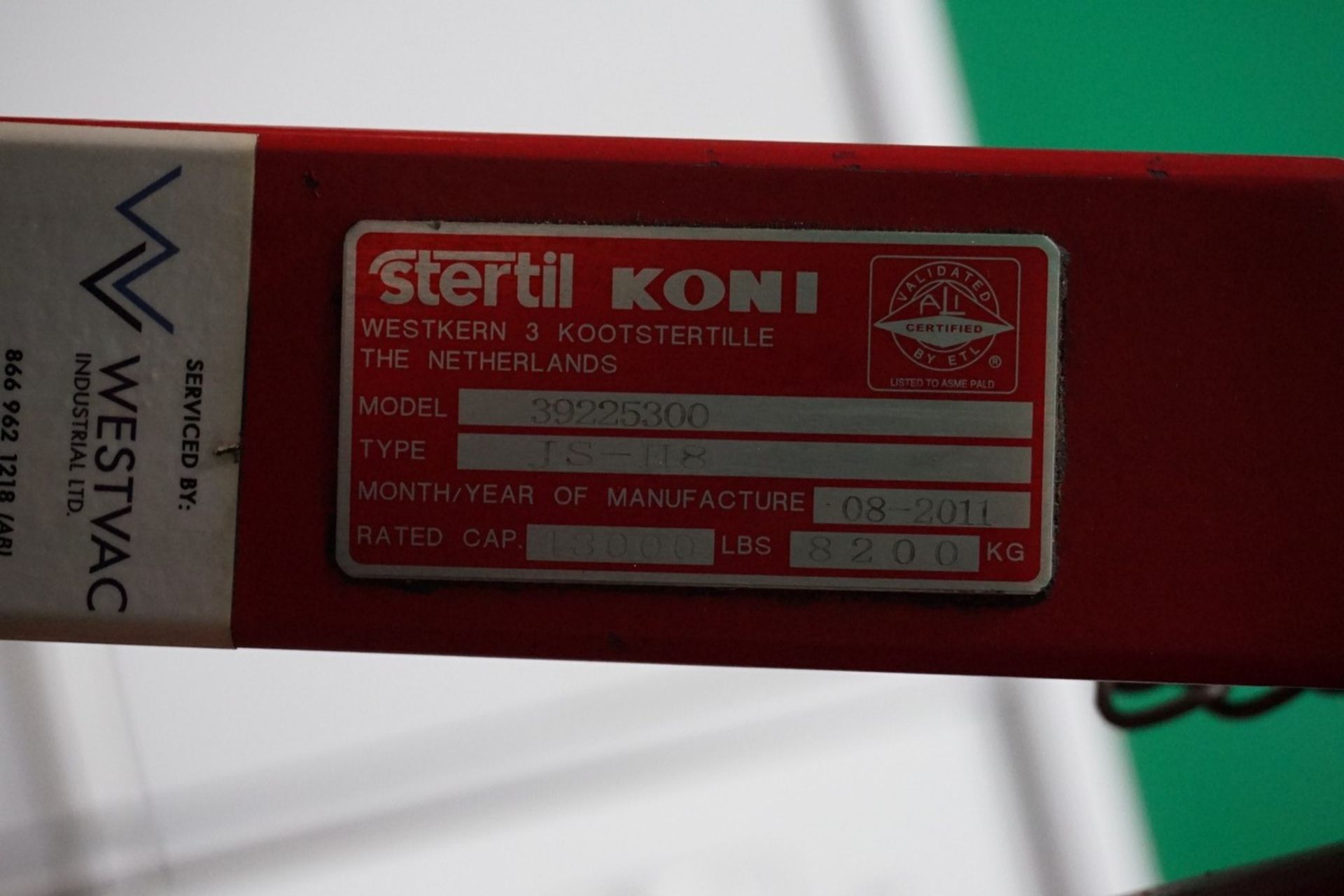 Steril Koni Model 39225300 Type JS H8 18,000-Lbs. Capacity Jack Stands - Image 3 of 4