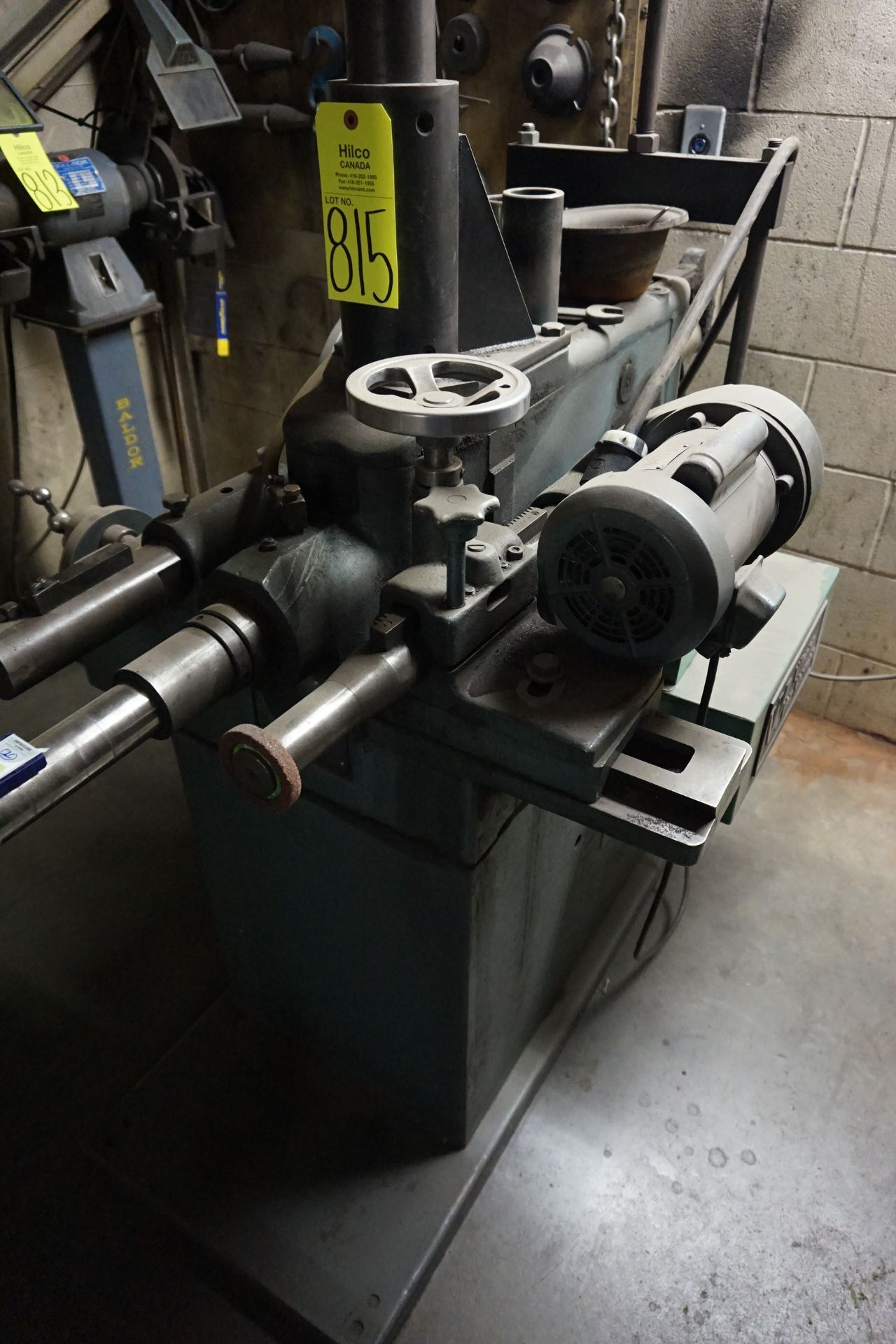 Winona Van Norman Model 30474007D 2 HP, 200V Brake Drum Lathe