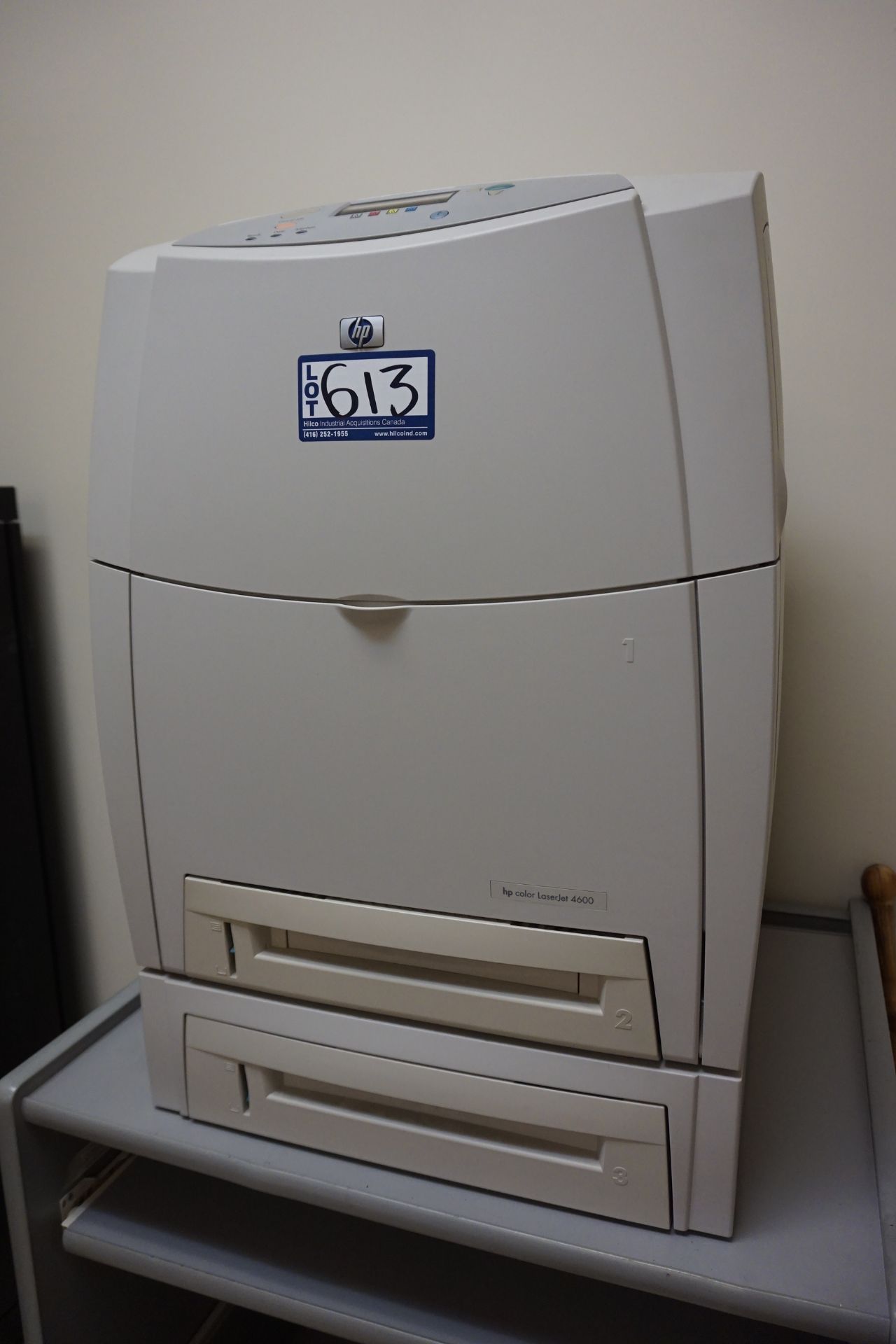 HP Model Color LaserJet 4600 Printer with Stand
