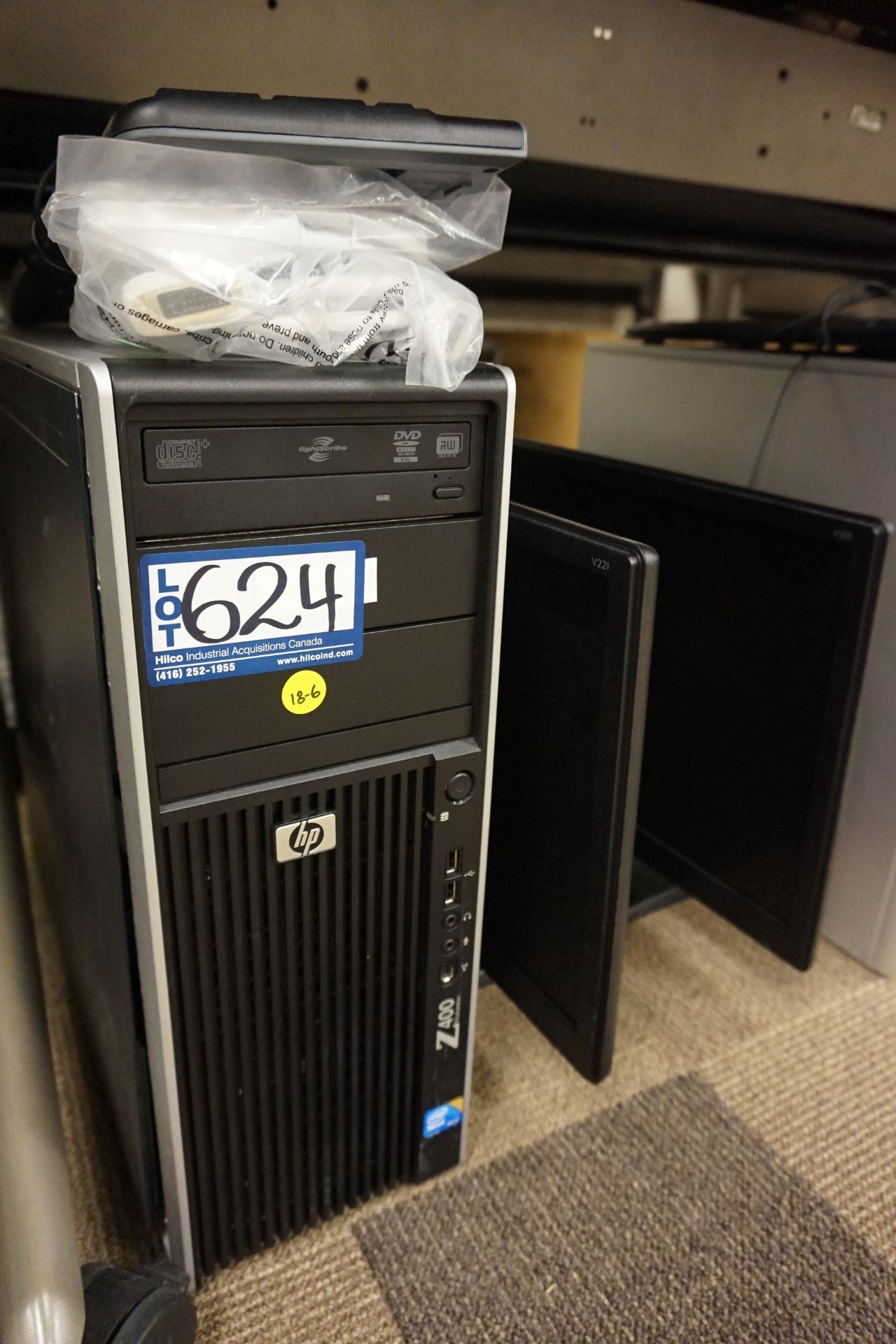 HP Model Z400 Xeon Workstation Computer