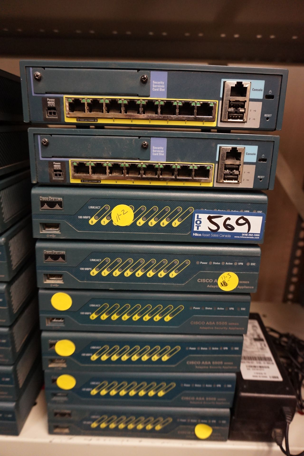 Cisco Model ASA 5505 Series Adaptive Security Appliance Interfaces