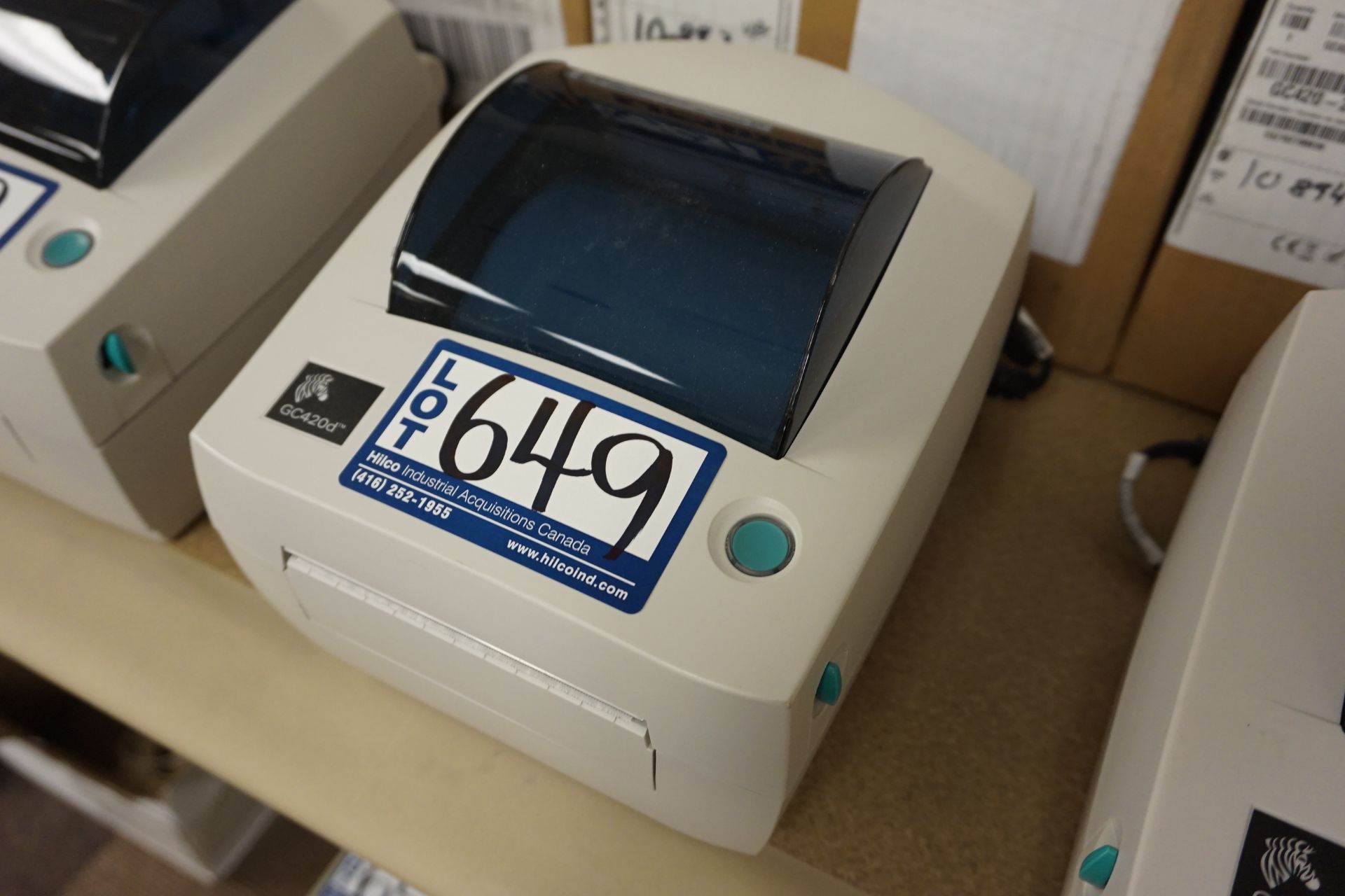 Zebra Model GC420D Thermal Printer