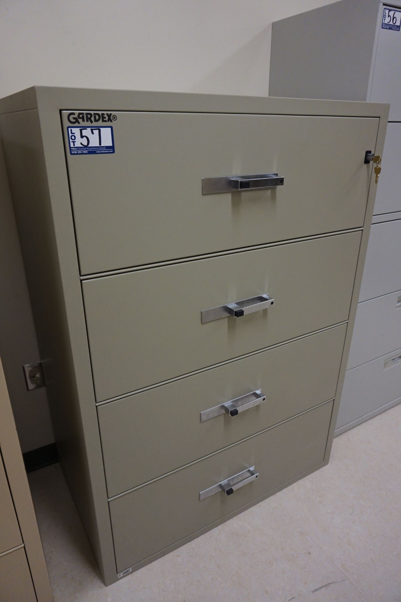 Gardex 4-Drawer Fire Safe File Cabinet