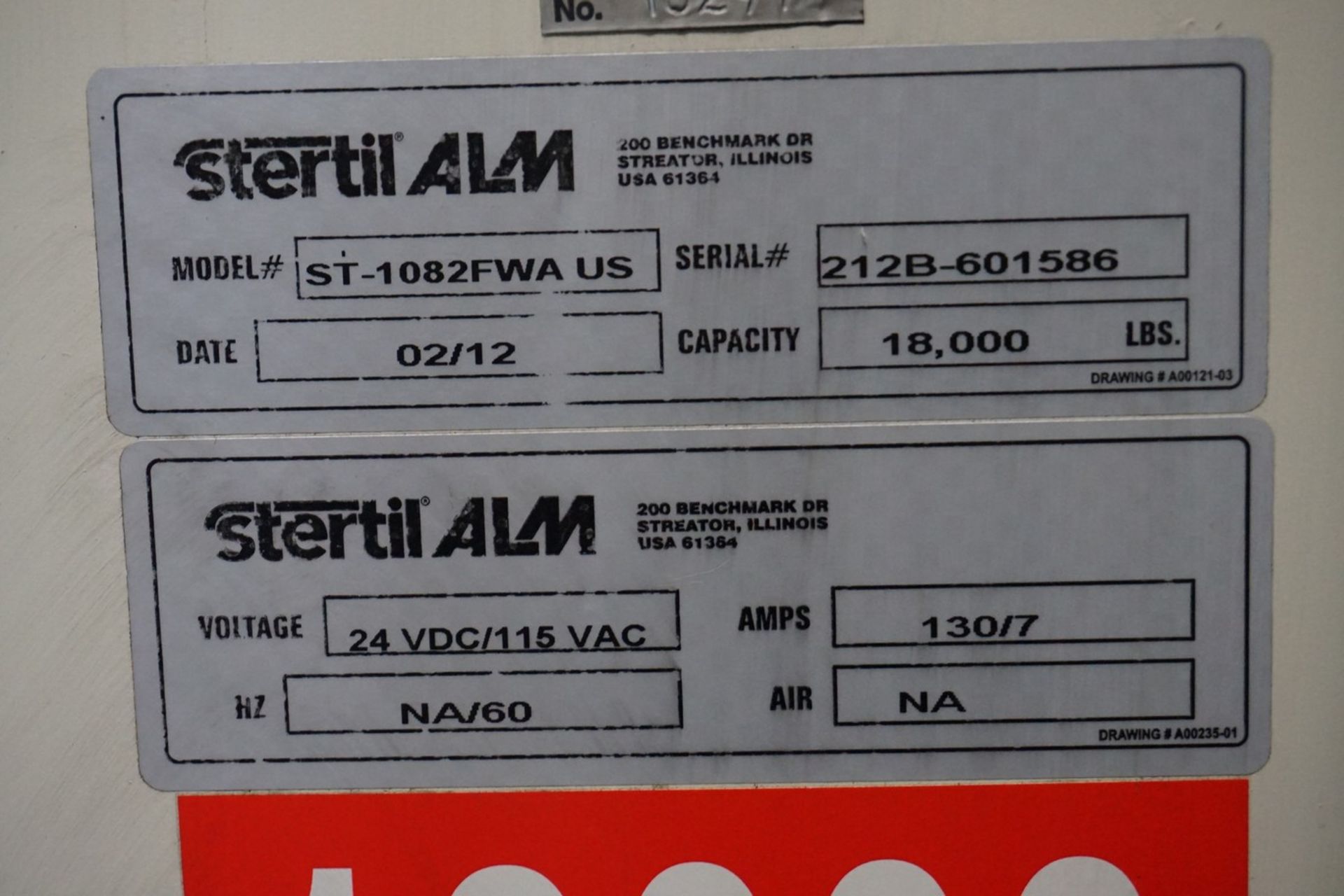 Steril Koni Model ST-1082 FWA US 18,000-Lbs Capacity Wireless Mobile Column Lifts - Image 10 of 12