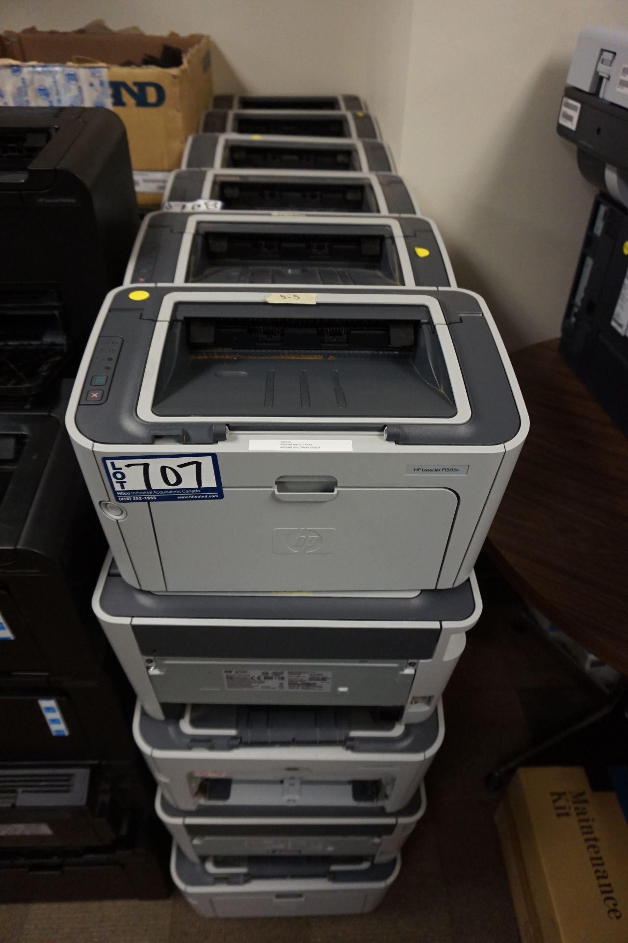 HP Model LaserJet P1505N Printers