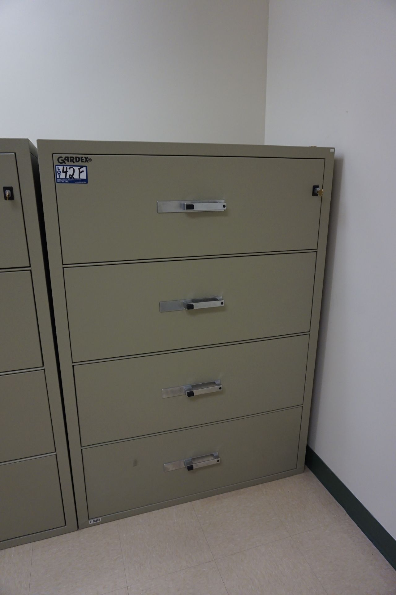 Gardex 4-Drawer Fire Safe Lateral File Cabinet
