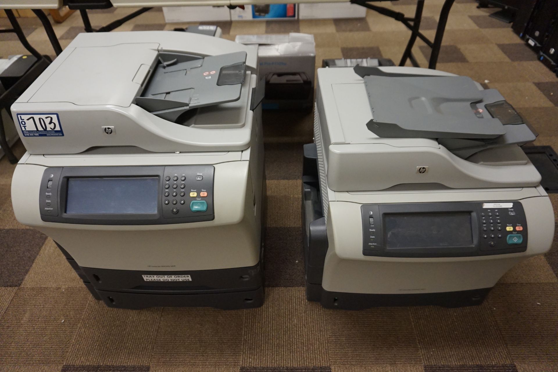 HP Model M4345 MFP & Color LaserJet CM2320 FX1 MFP Printers